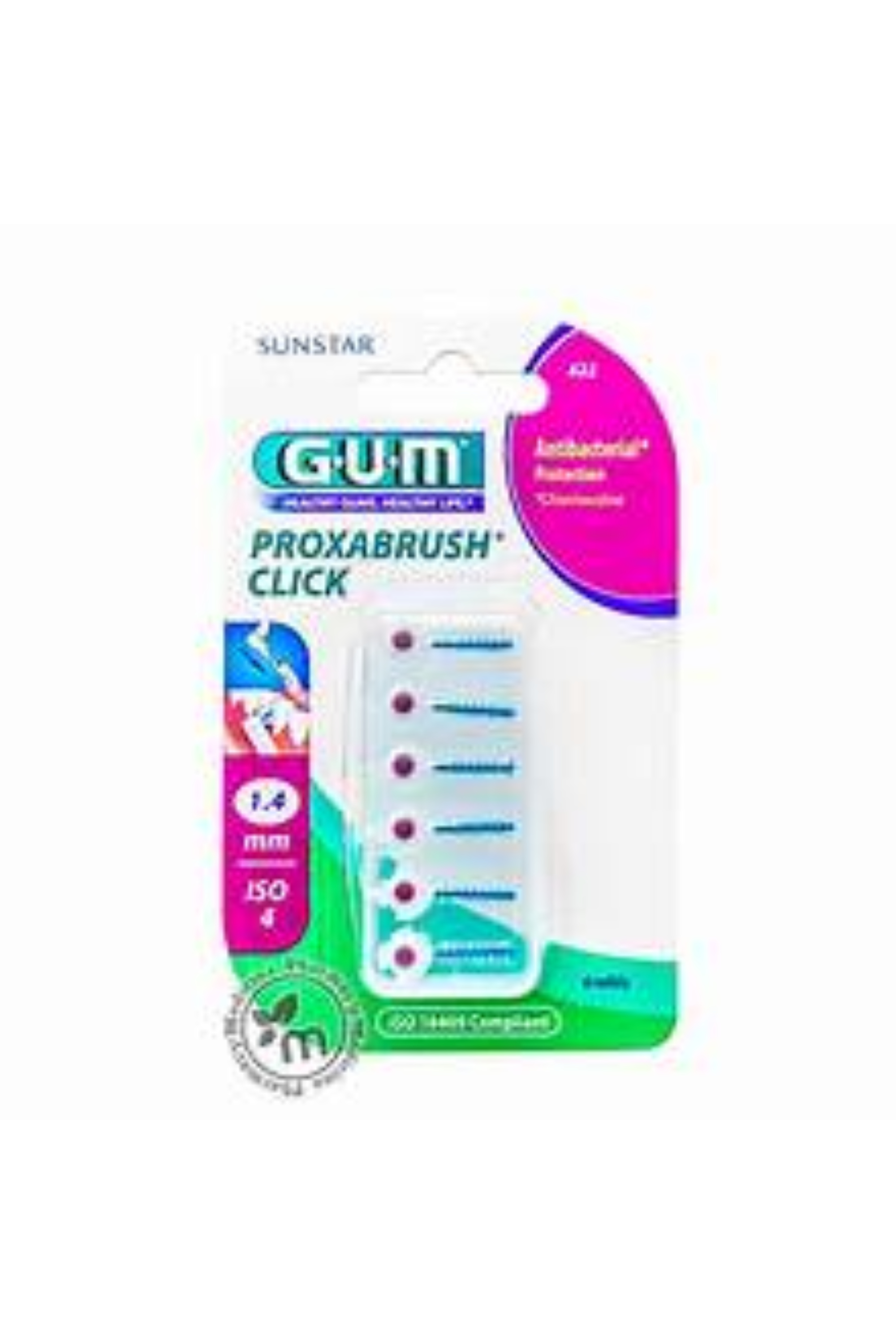 GUM PROXA BRUSH CLICK REFILL 622