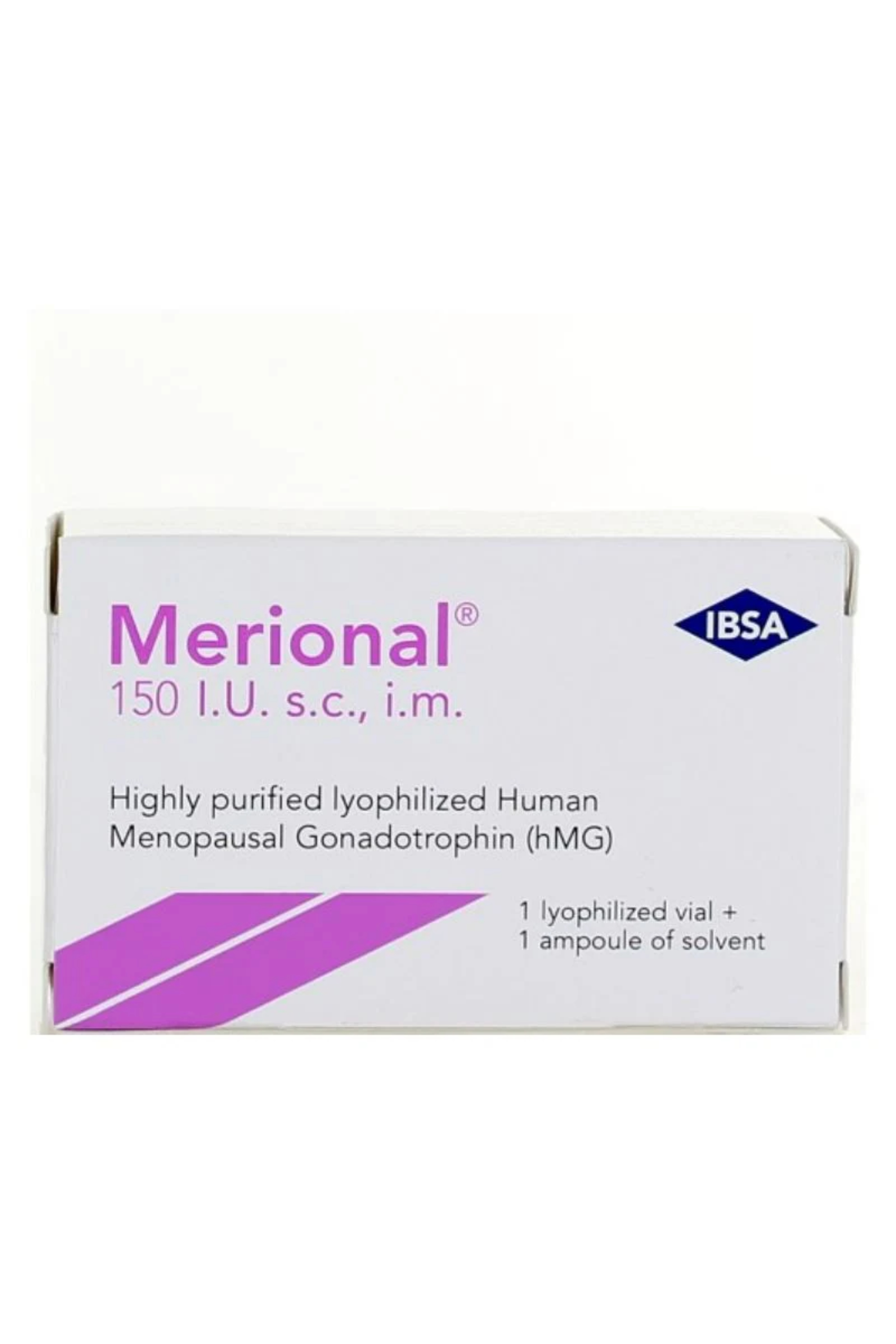 MERIONAL 150 I.U INJ. 1'S