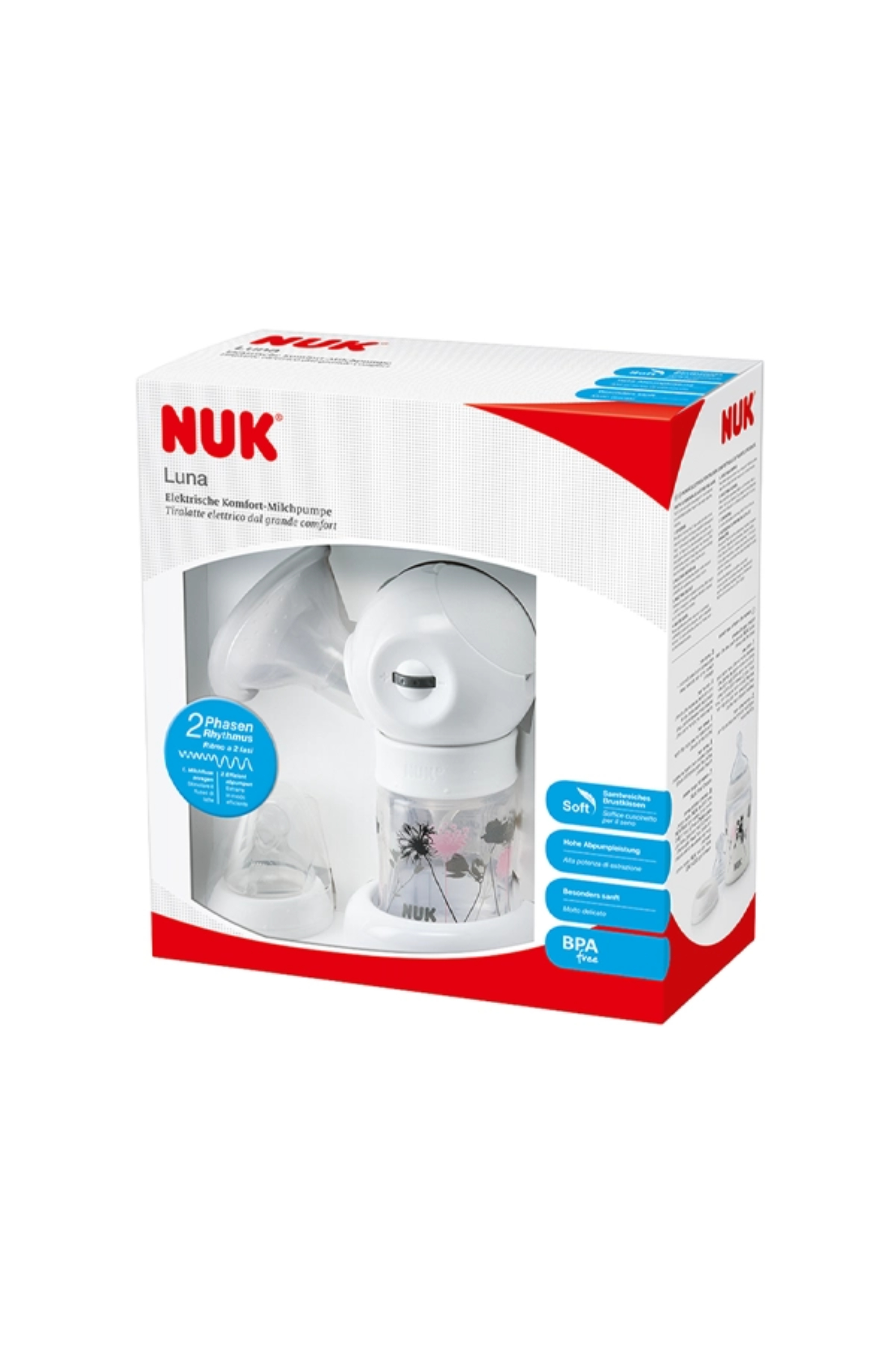 NUK ELECTRICAL BREAST PUMP LUNA