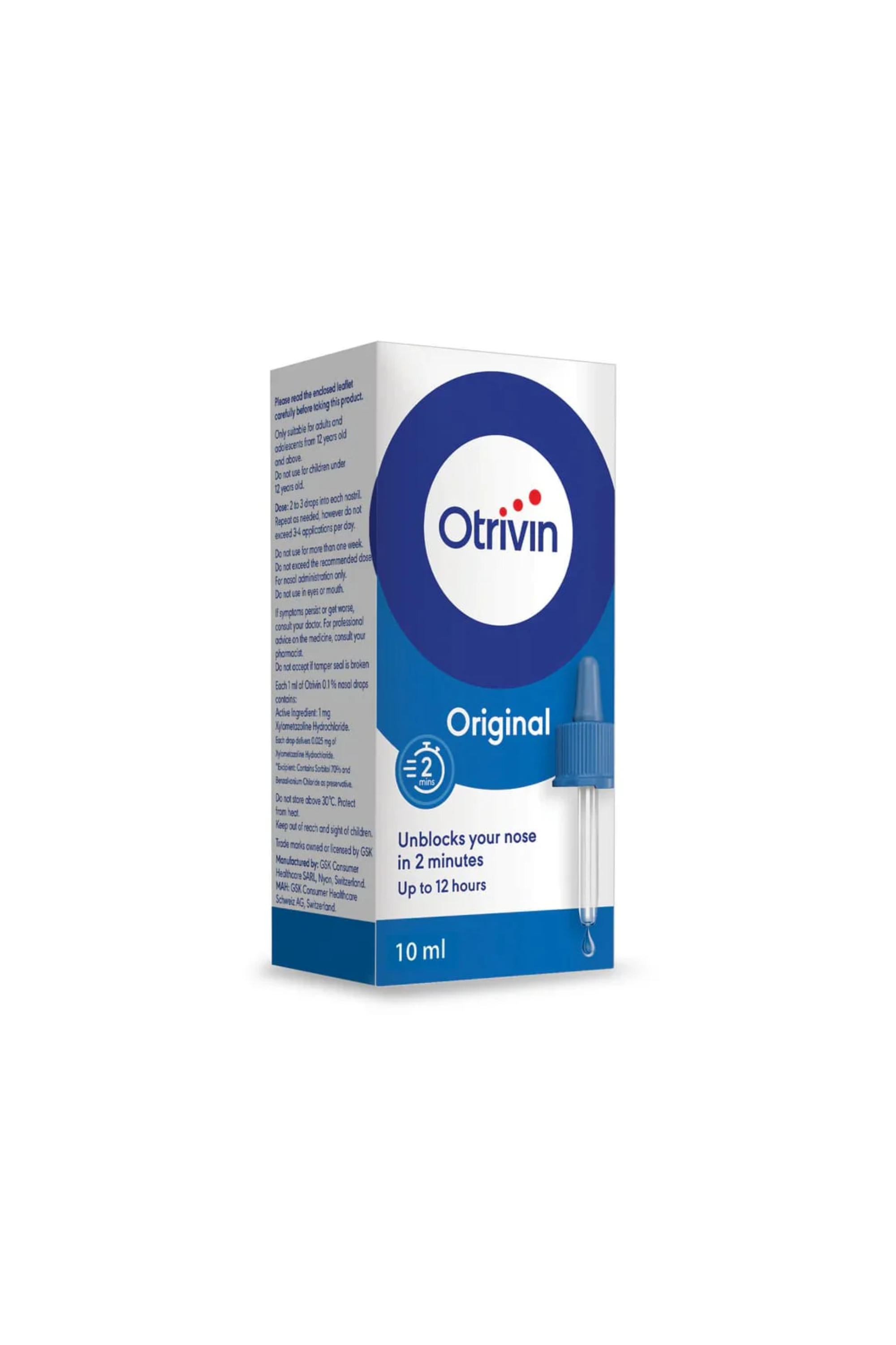 OTRIVIN 0.1% NASAL DROPS ADULT