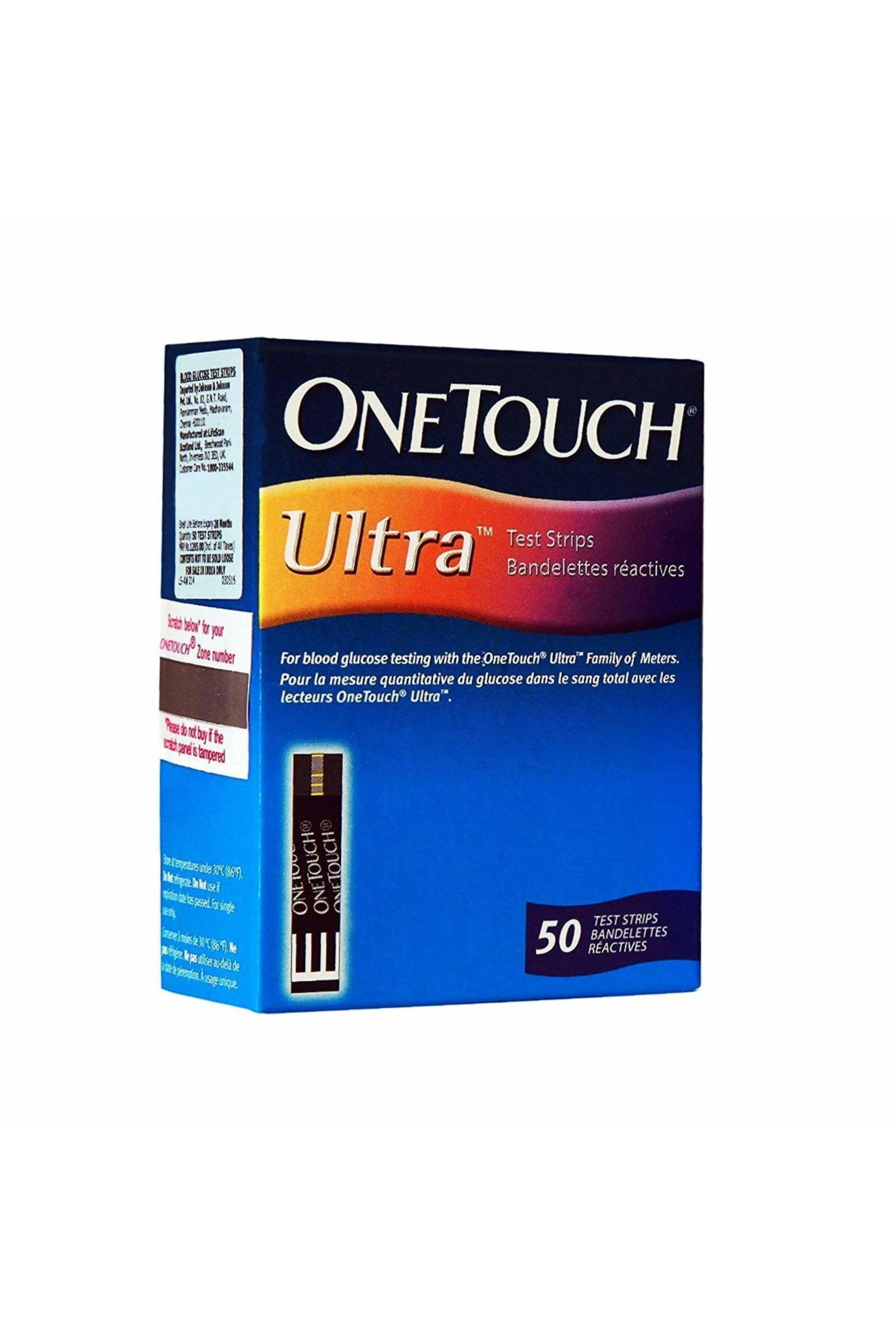 ONE TOUCH ULTRA STRIPS 50'S