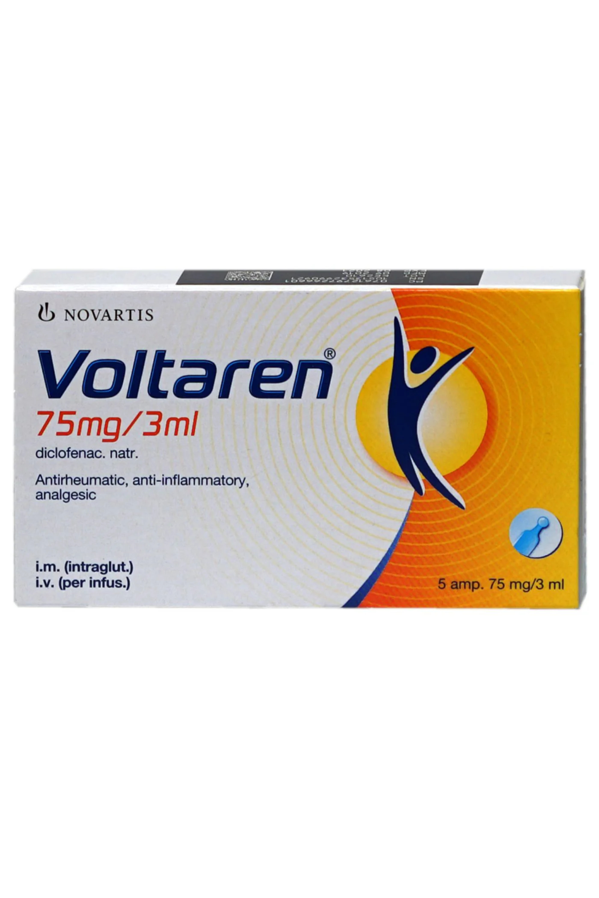 VOLTAREN 75MG AMP 5'S