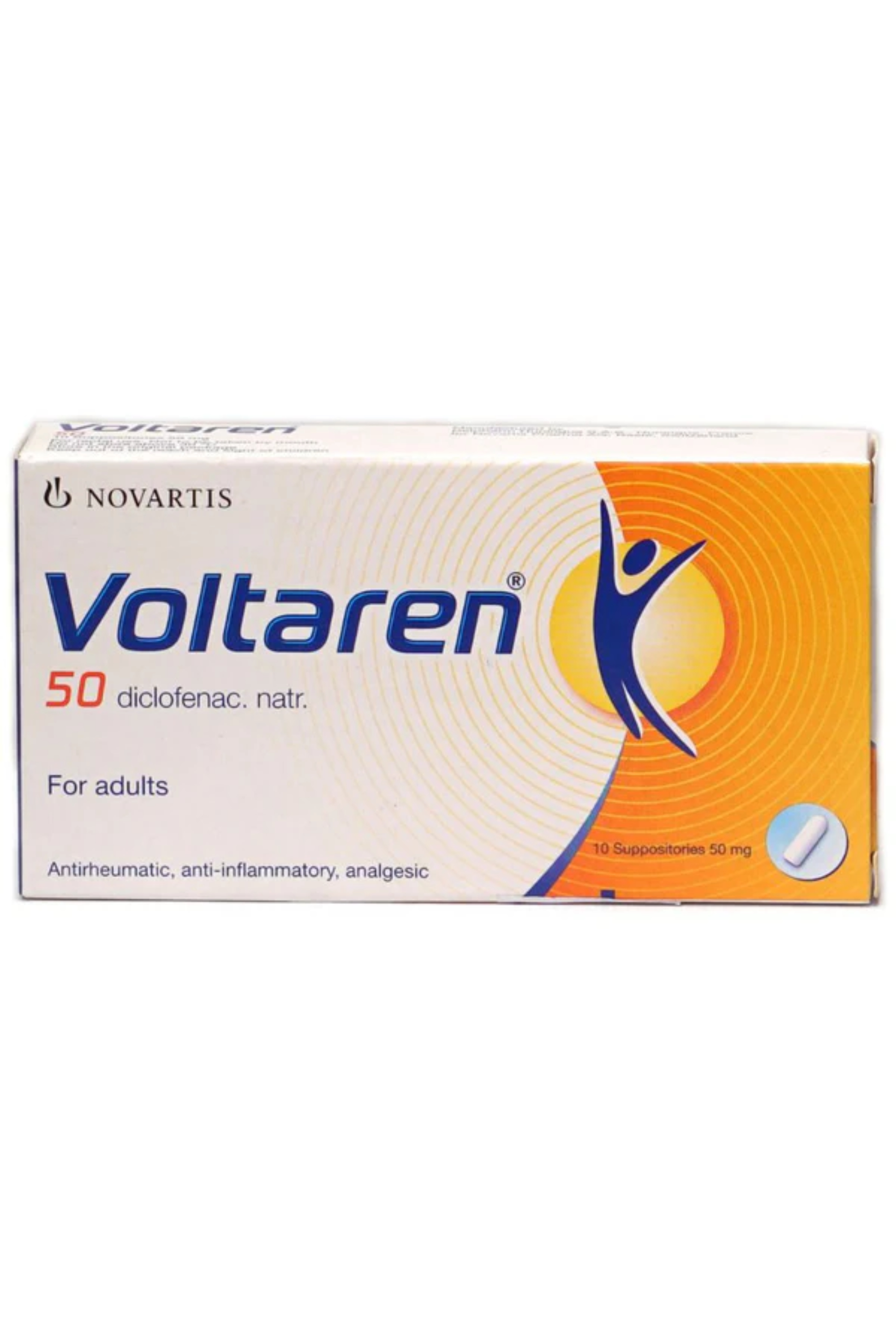 VOLTAREN 50MG SUPP 10'S