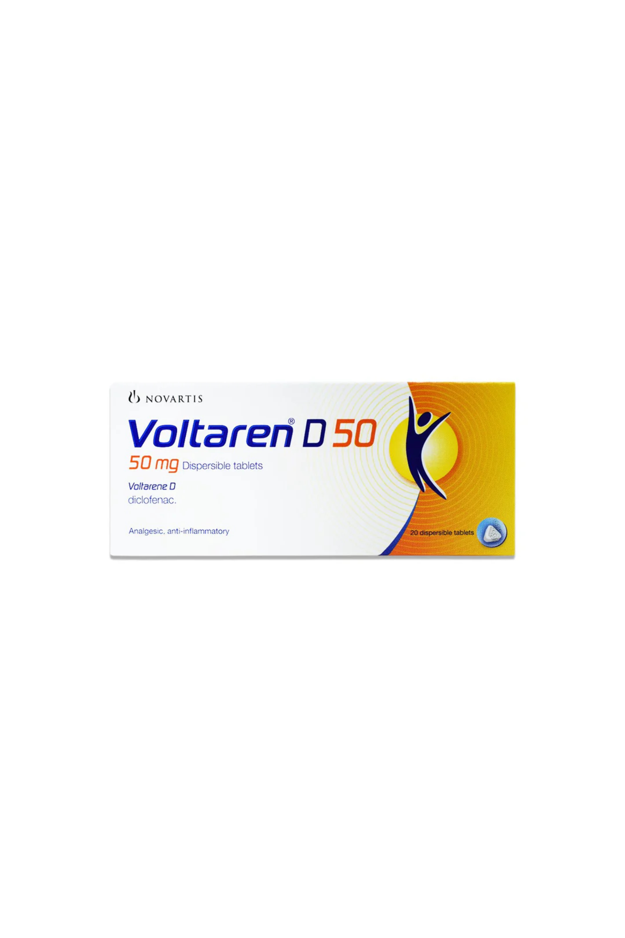 VOLTAREN D 50MG TAB 20'S