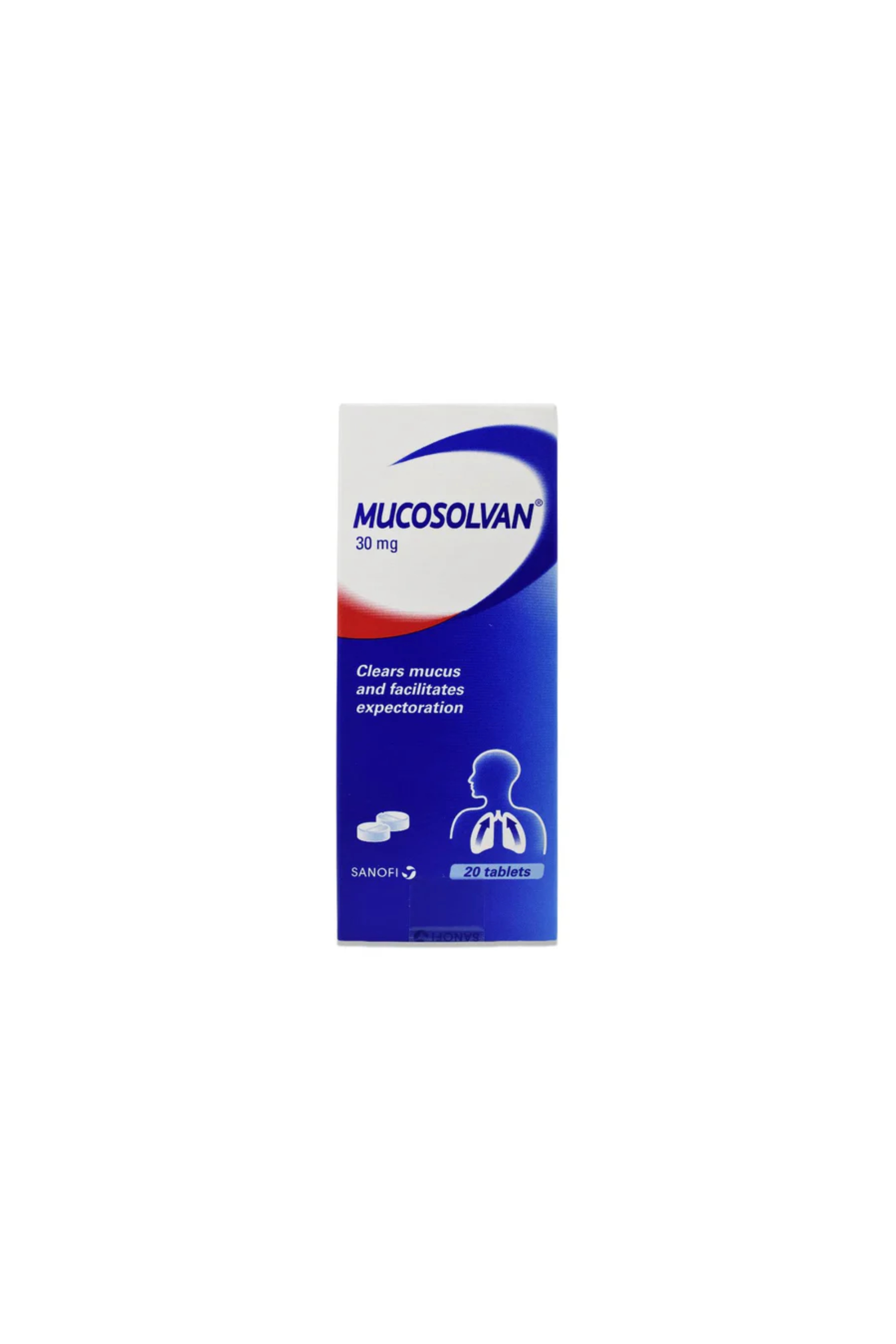 MUCOSOLVAN 30MG TAB 20'S