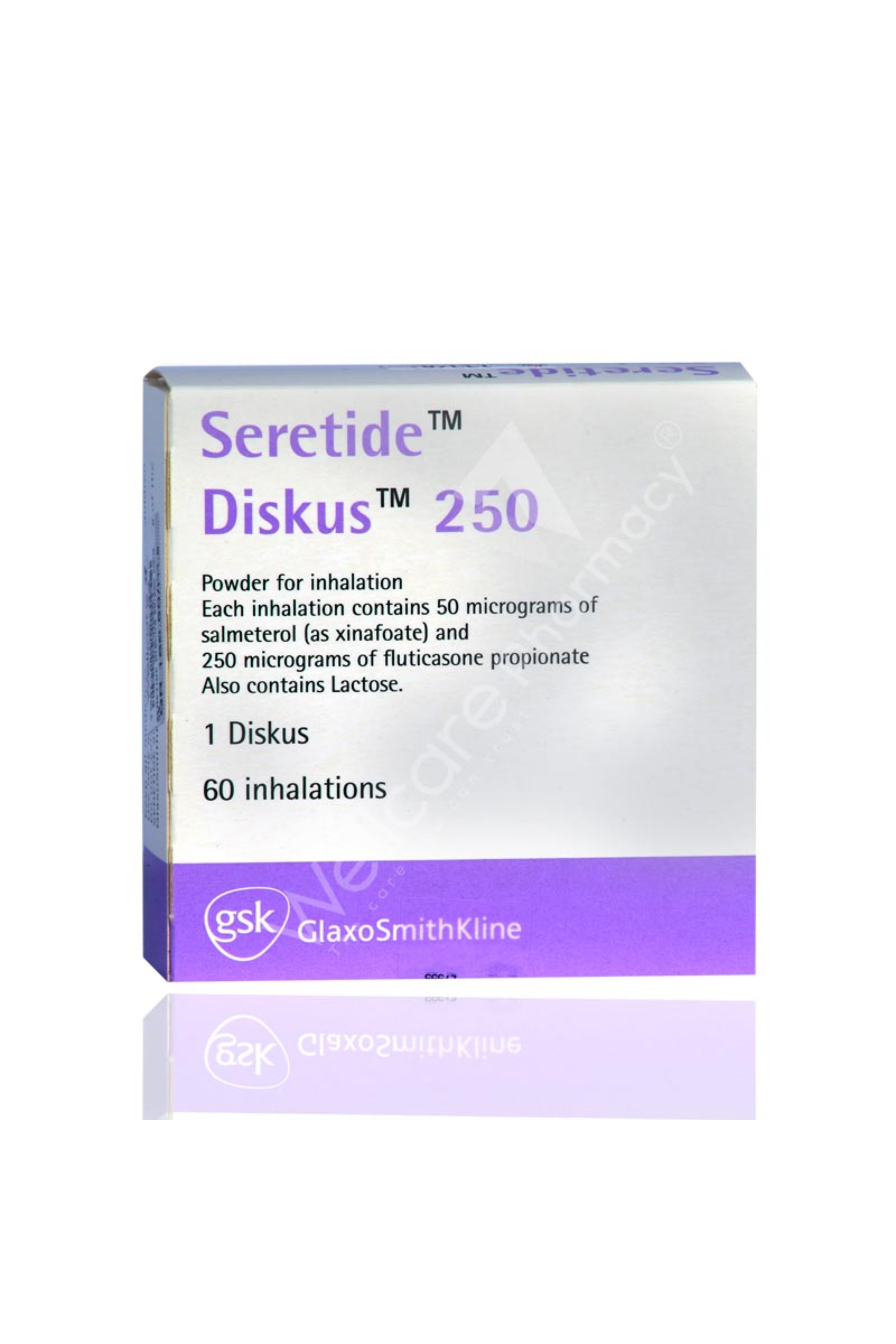 SERETIDE DISKUS 50/250 MCG 60DOSE
