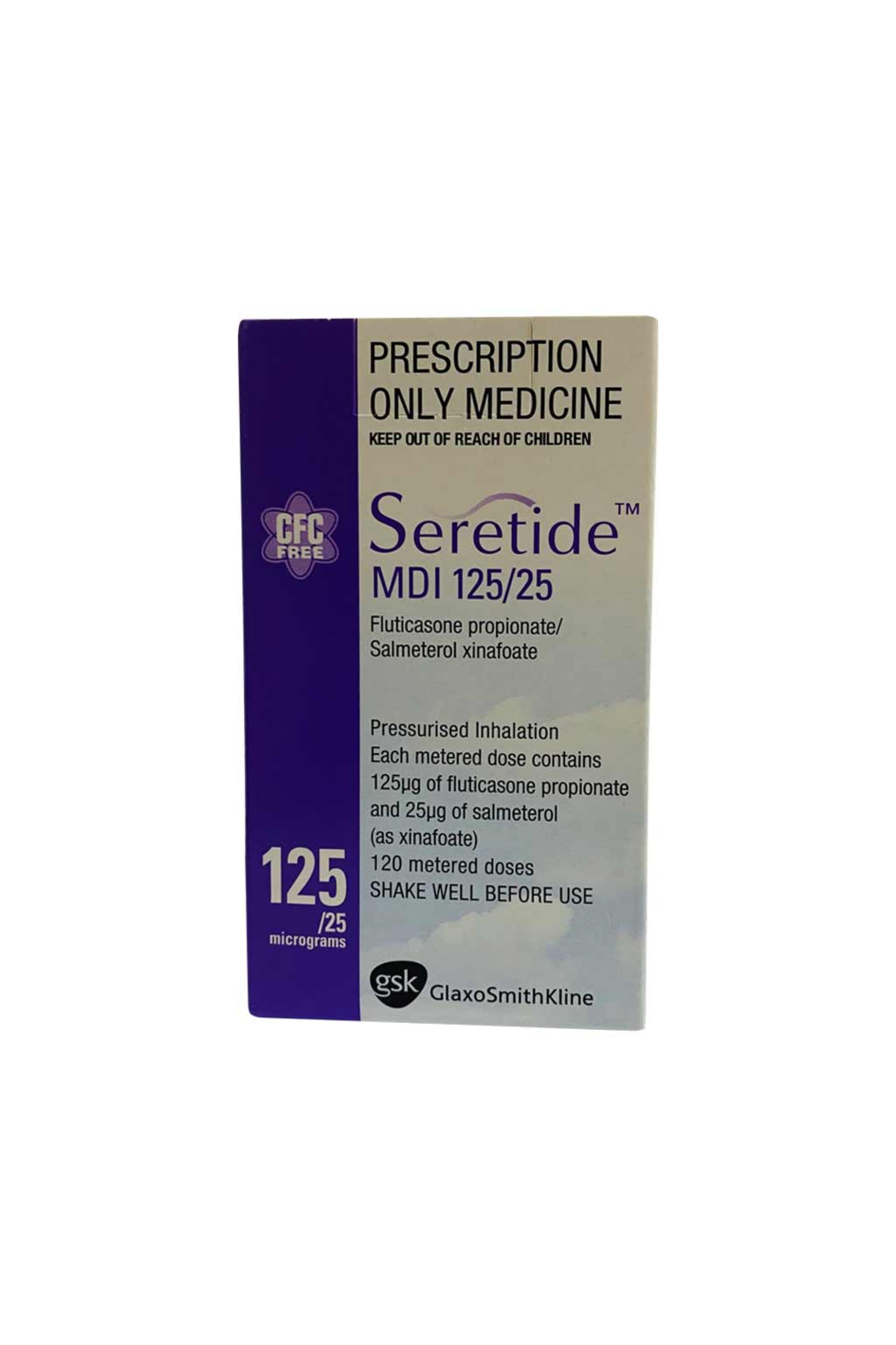 SERETIDE EVOHALER 125/25MCG 120DOSE