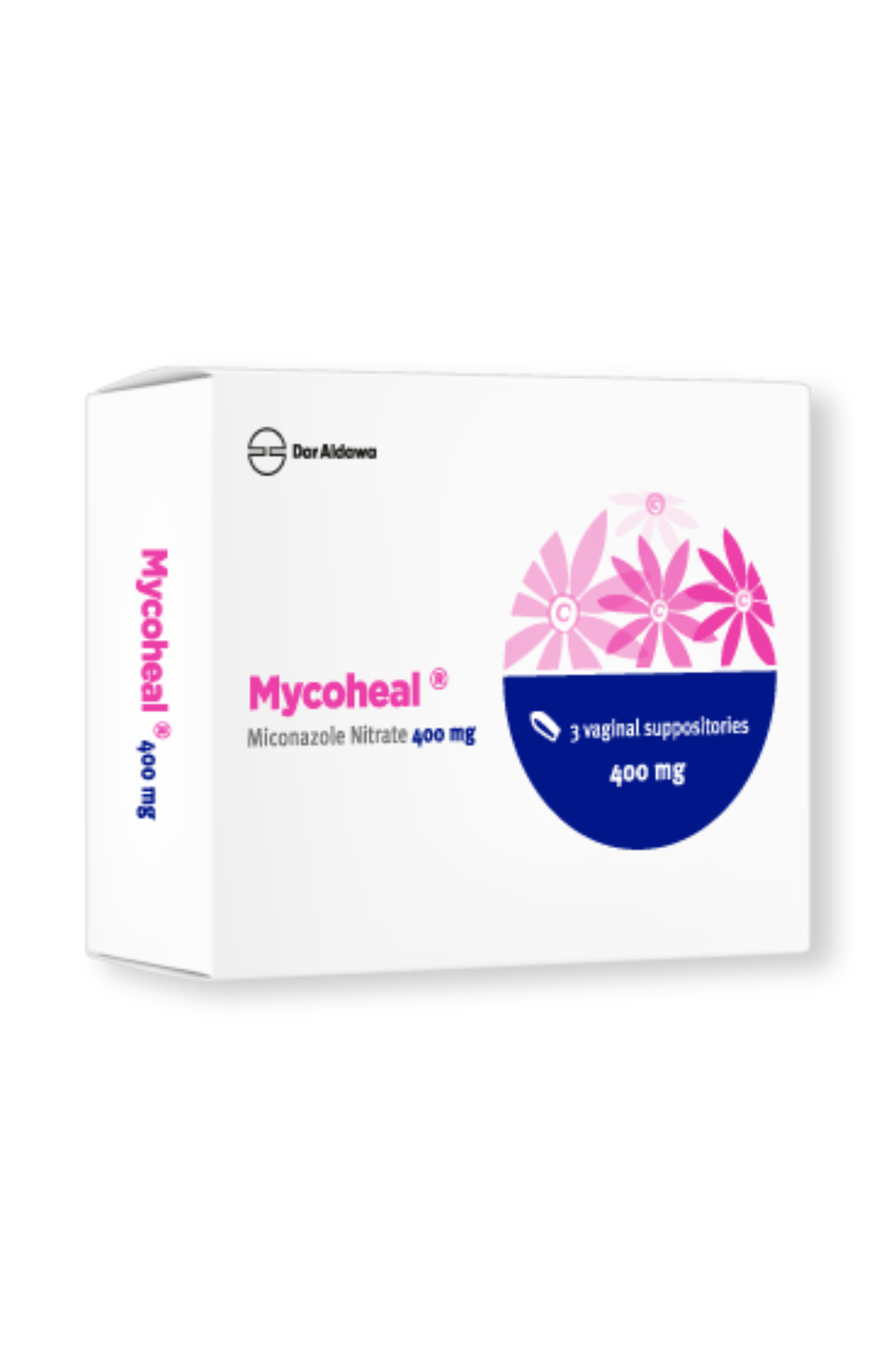MYCOHEAL 400MG VAG.SUPP 3'S