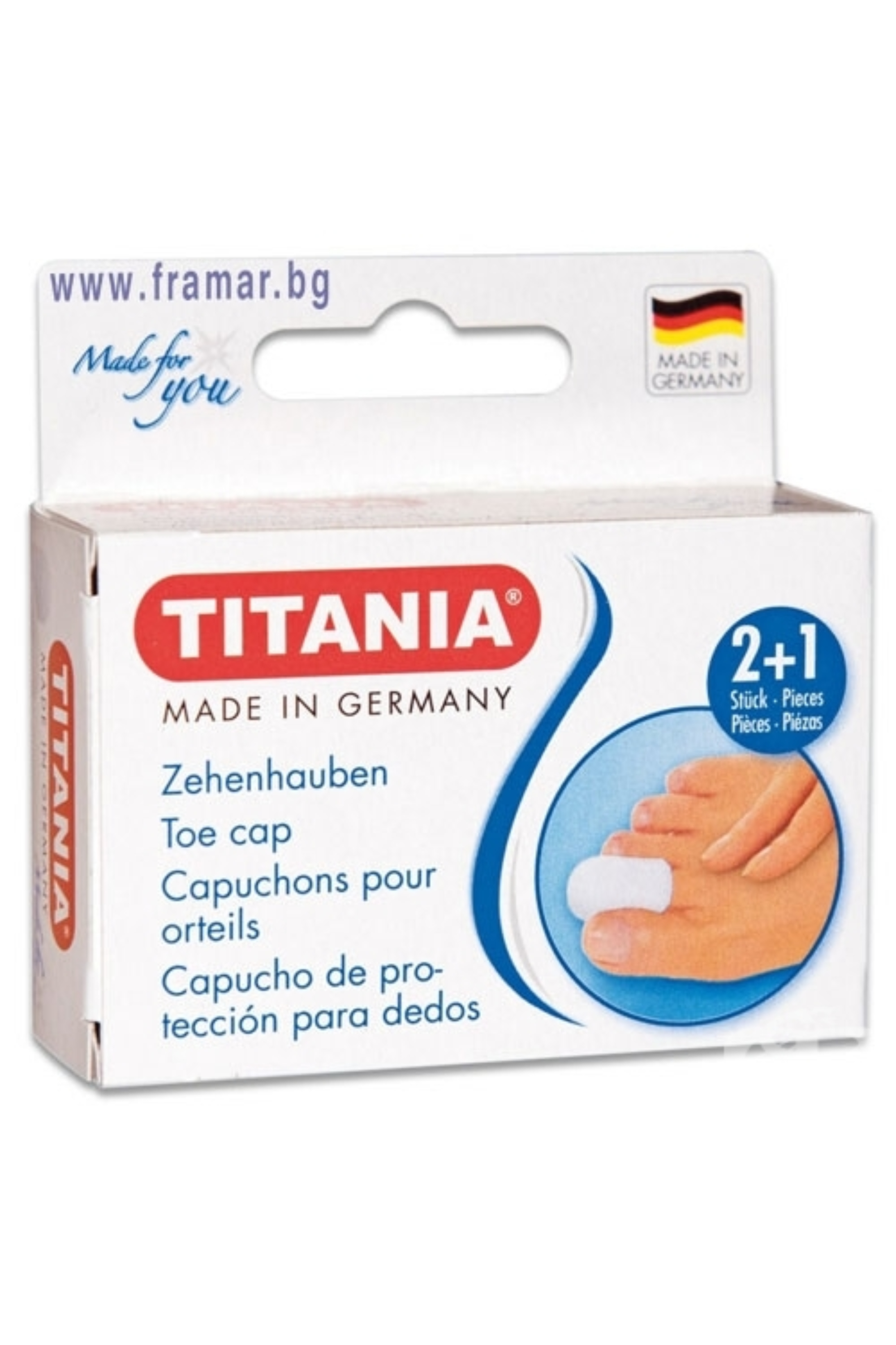TITANIA TOE CAP 2'S 5214
