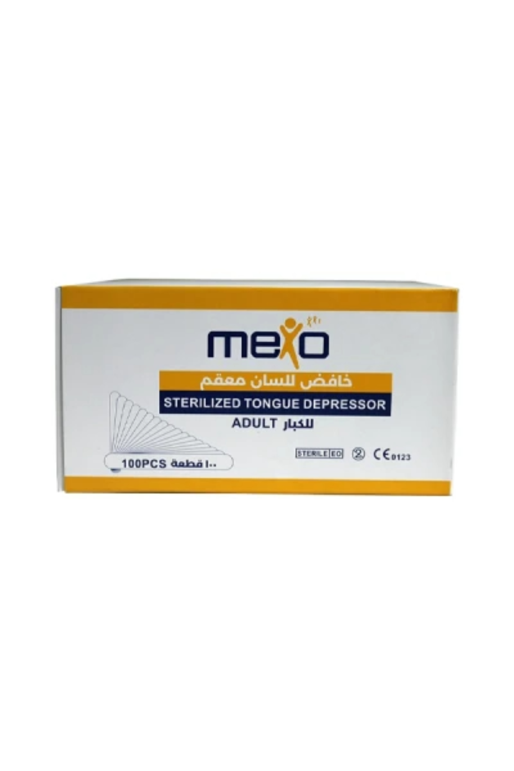 MEXO WOODEN TONGUE DEPRESSOR