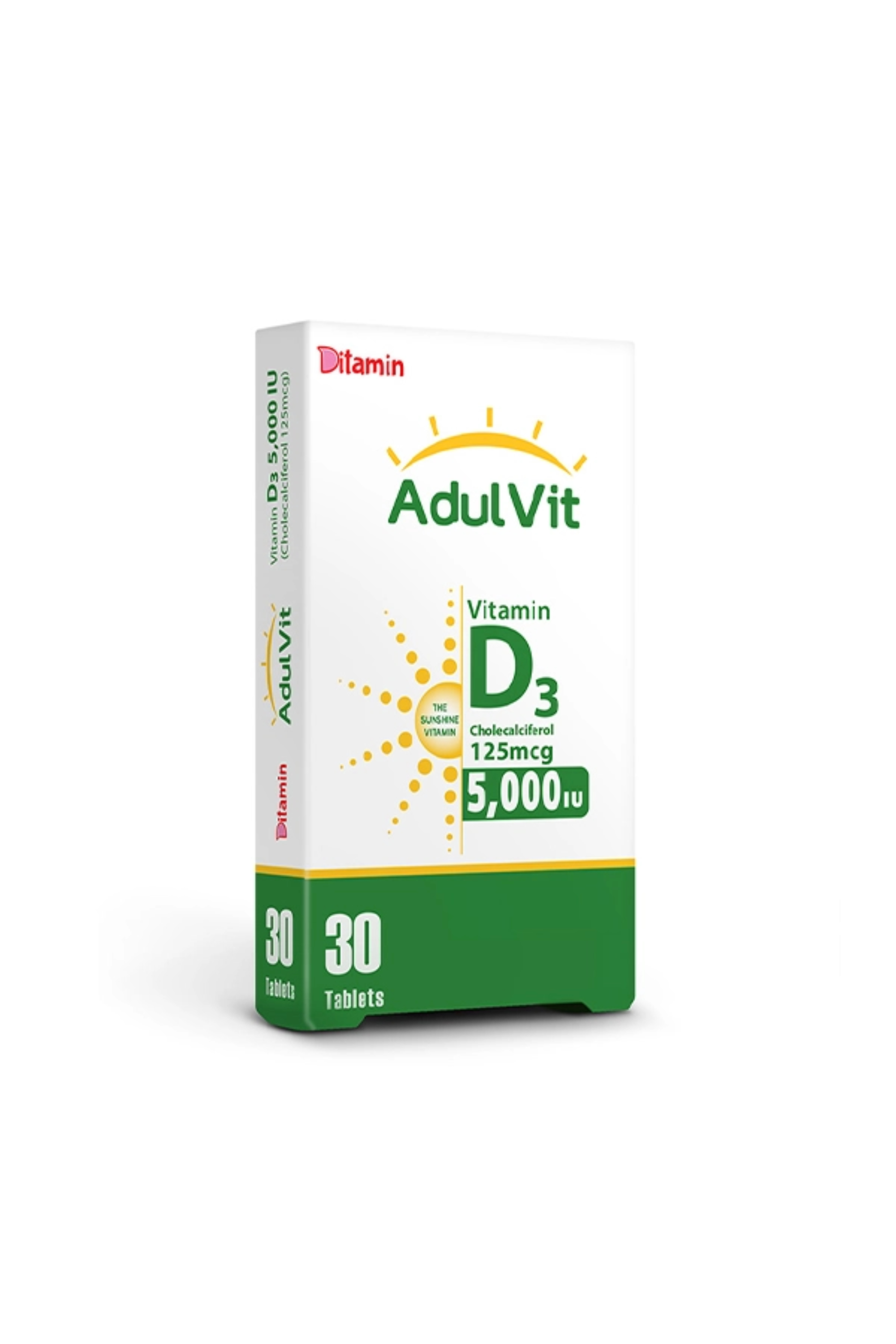 DITAMIN VIT D3 5000 IU 30 TAB