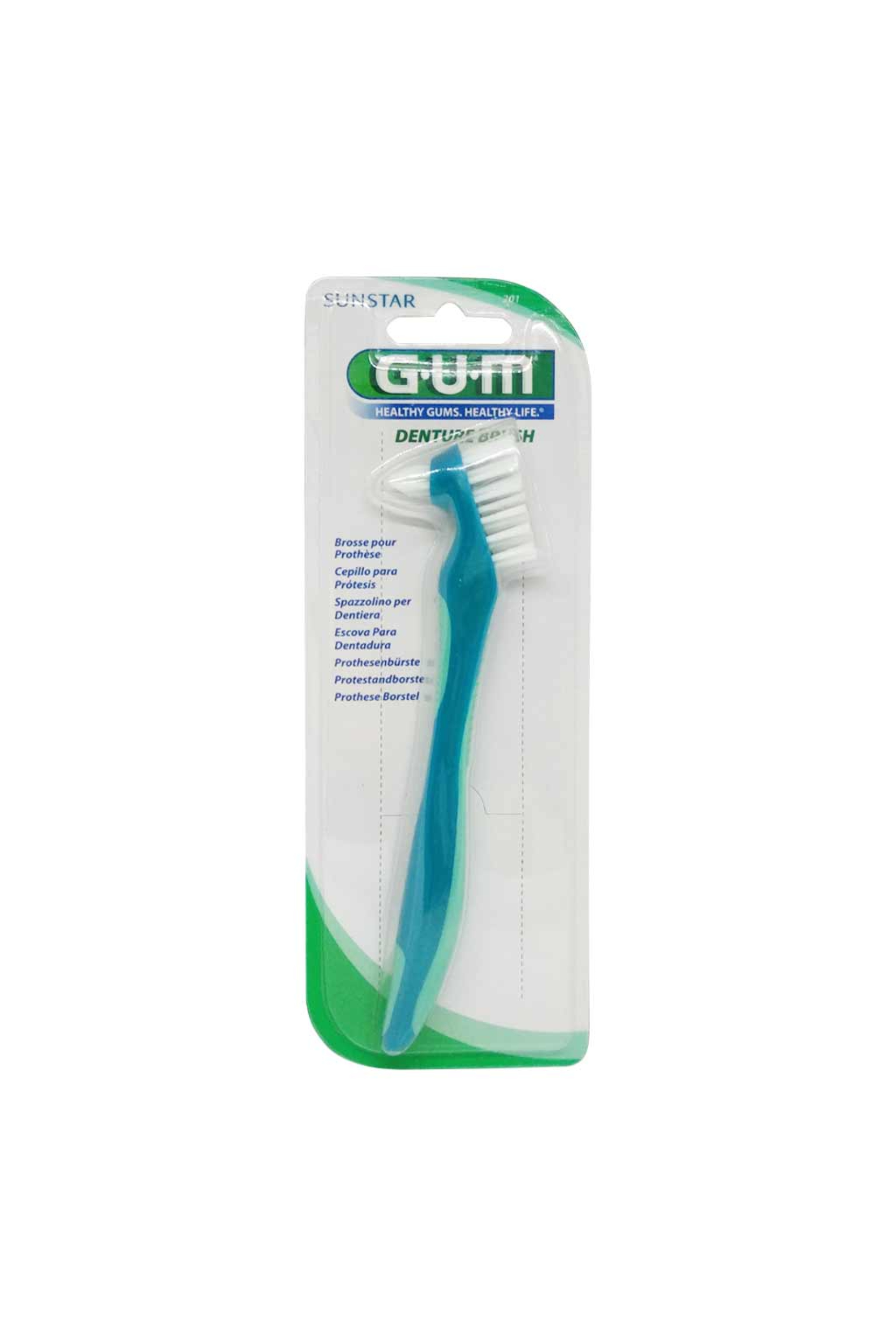 GUM B. DENTURE BRUSH 201