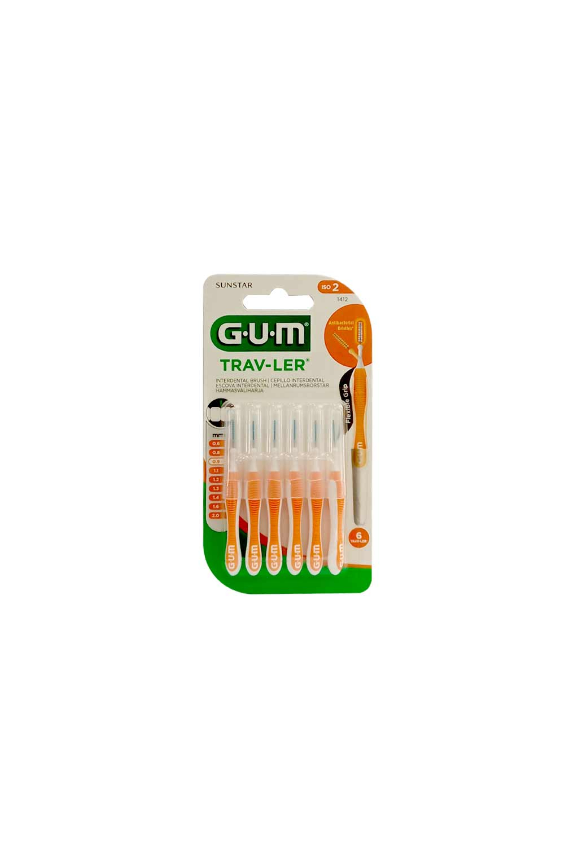 GUM PROXA BRUSH TRAVELLER (1412)