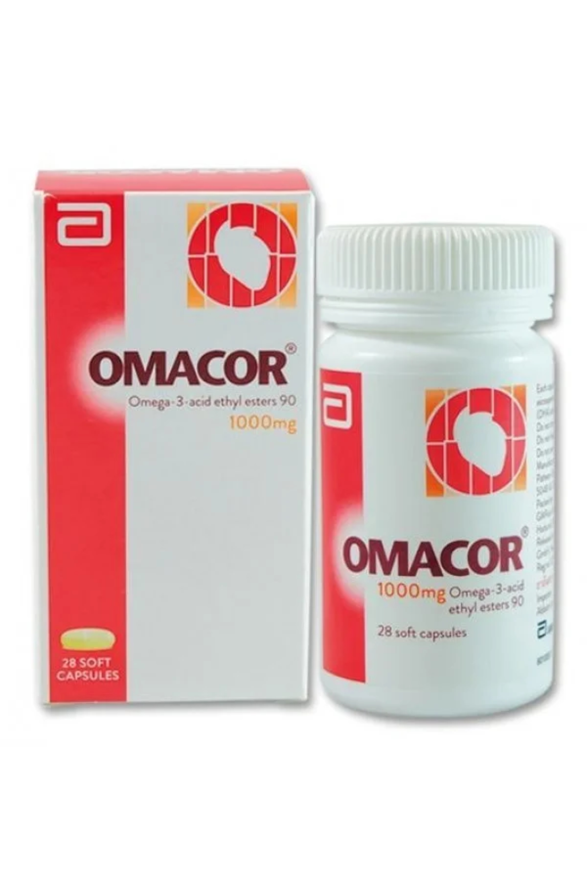 OMACOR 1000MG SOFT CAPSULE 28'S