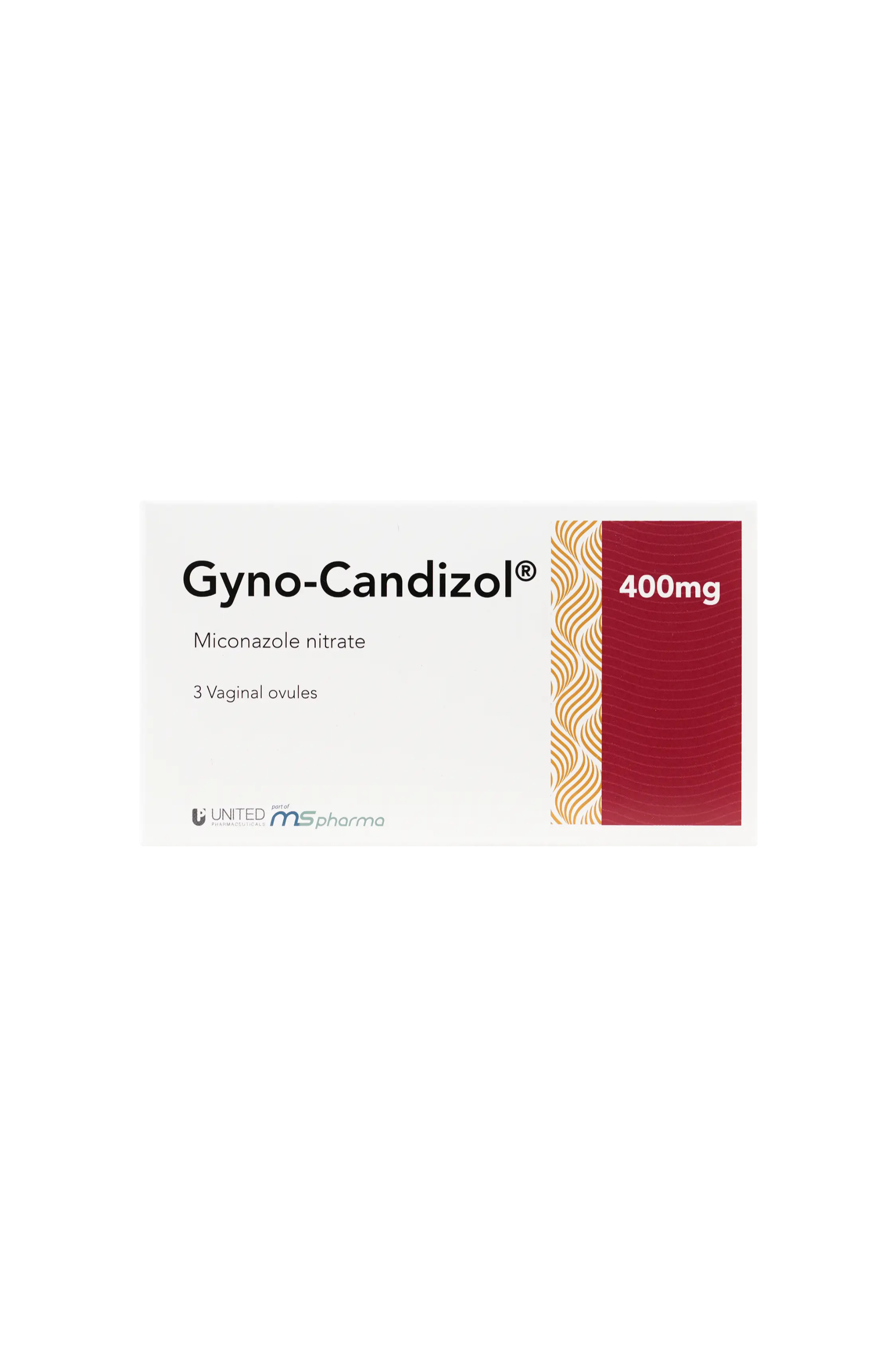 GYNO CANDIZOL 400MG VAG.OVL 3'S