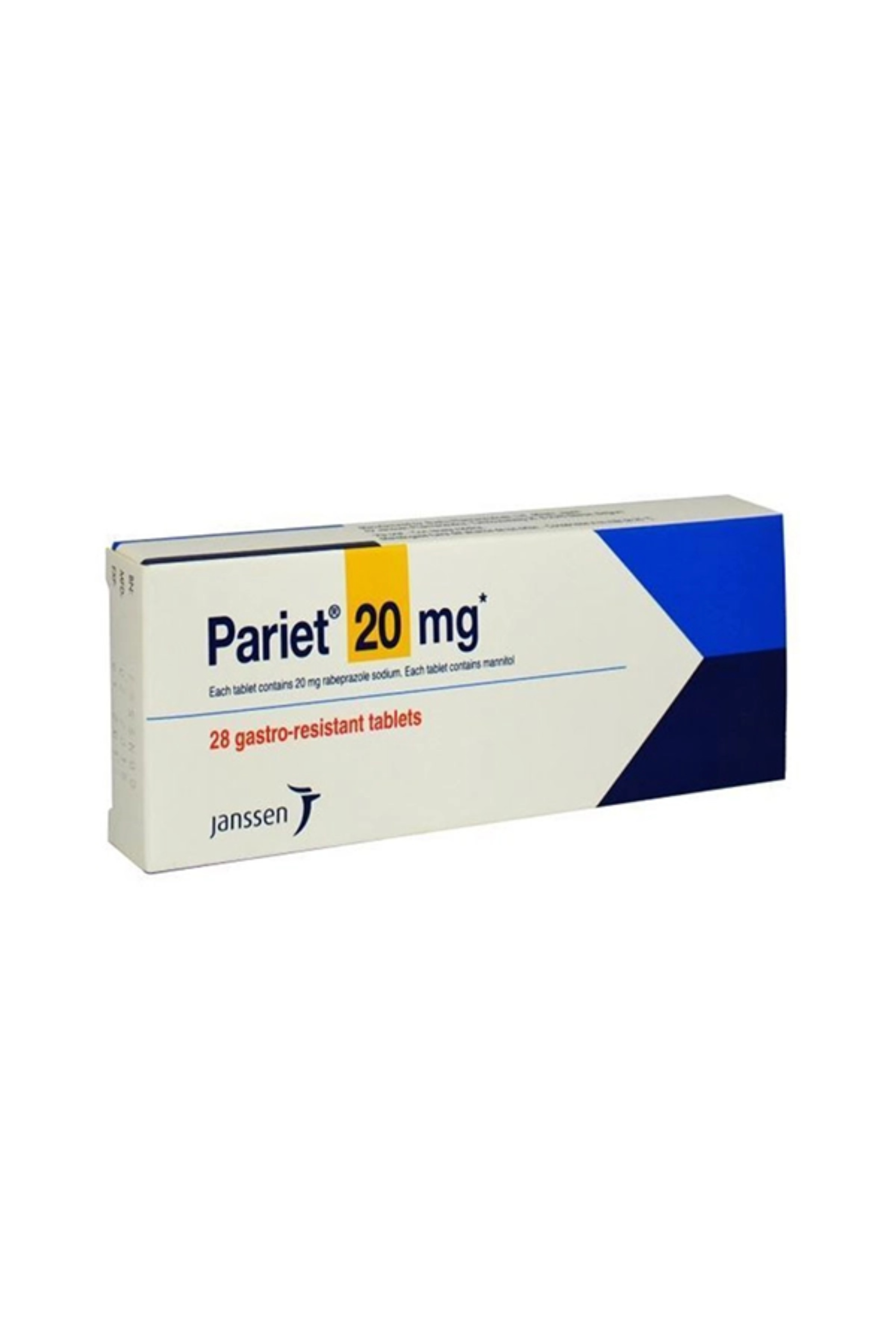PARIET 20MG TAB 28'S