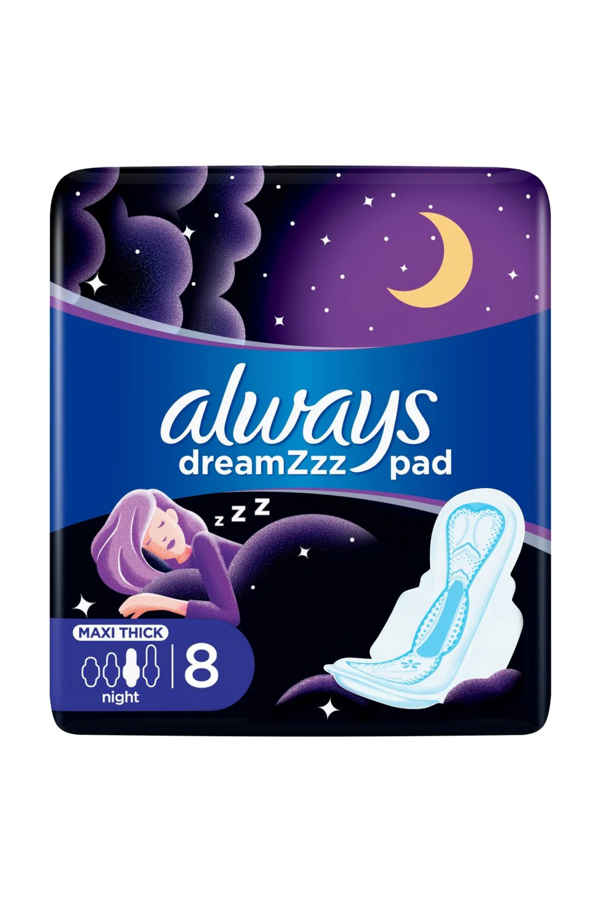 ALWAYS DREAMZ MAXI THICK 8 PCS 