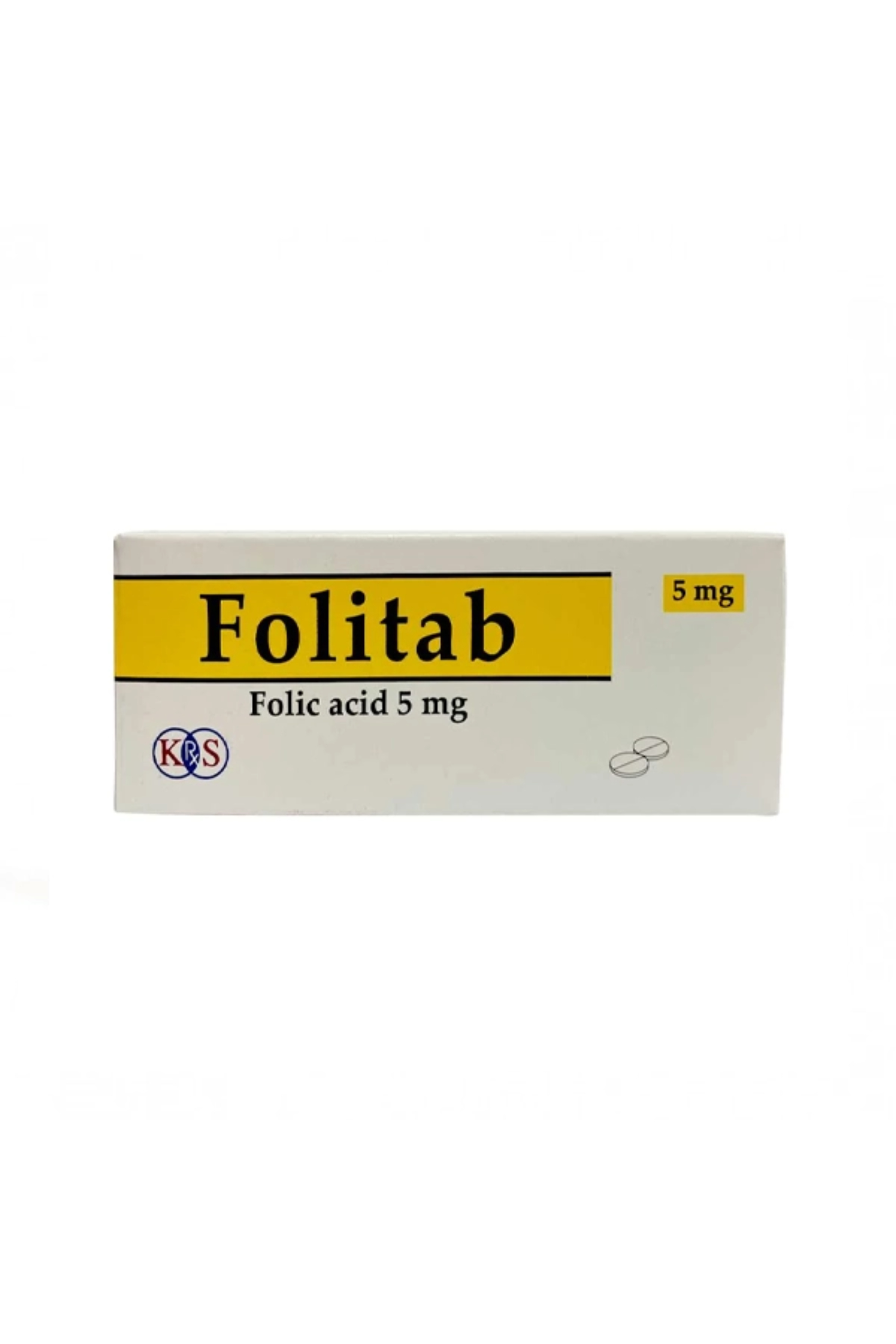 FOLITAB 5MG TAB 20'S