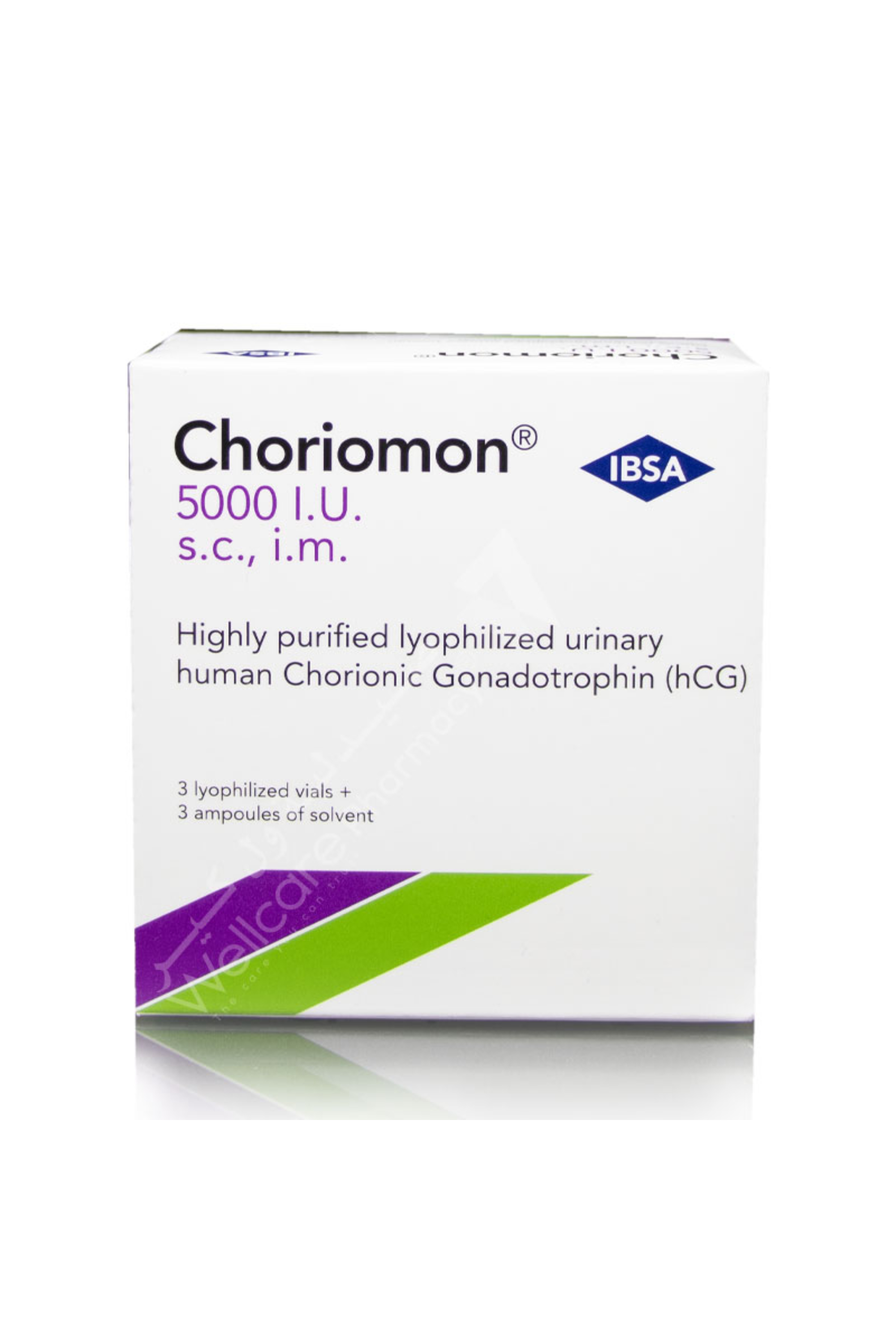 CHORIOMON 5000 I.U INJ 3'S