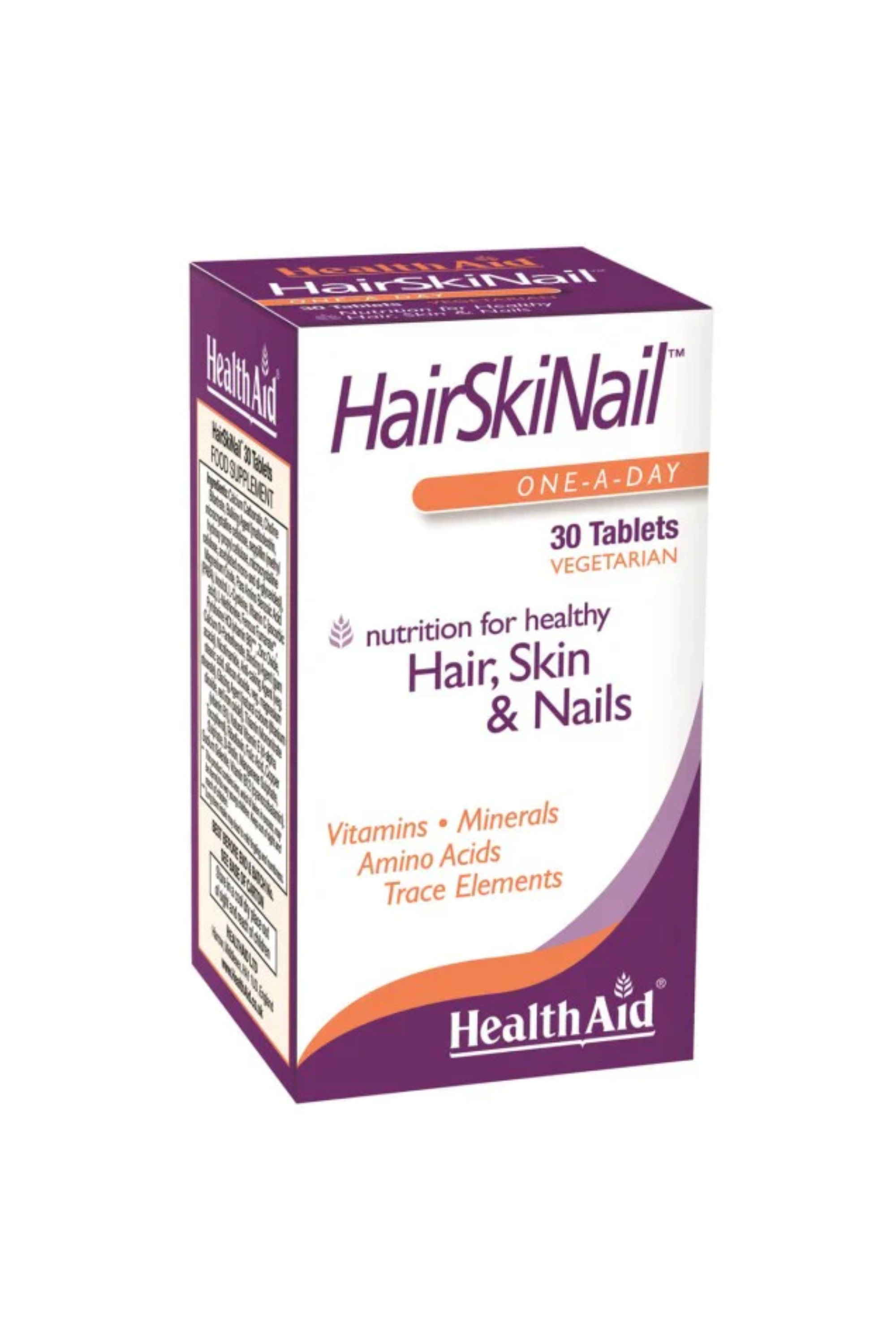 HEALTH AID HAIR,SKIN & NAIL TAB 30'S