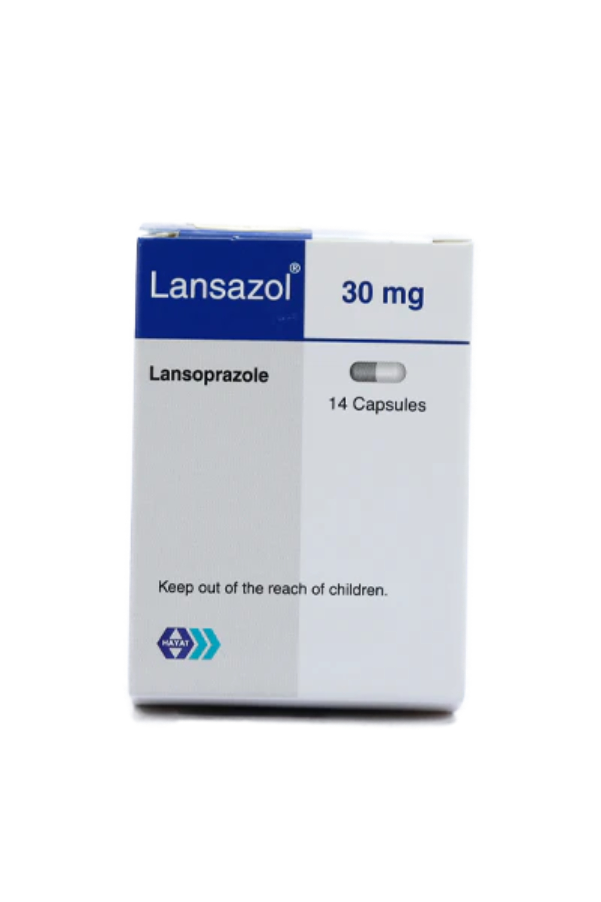 LANSAZOL 30MG CAP 14'S