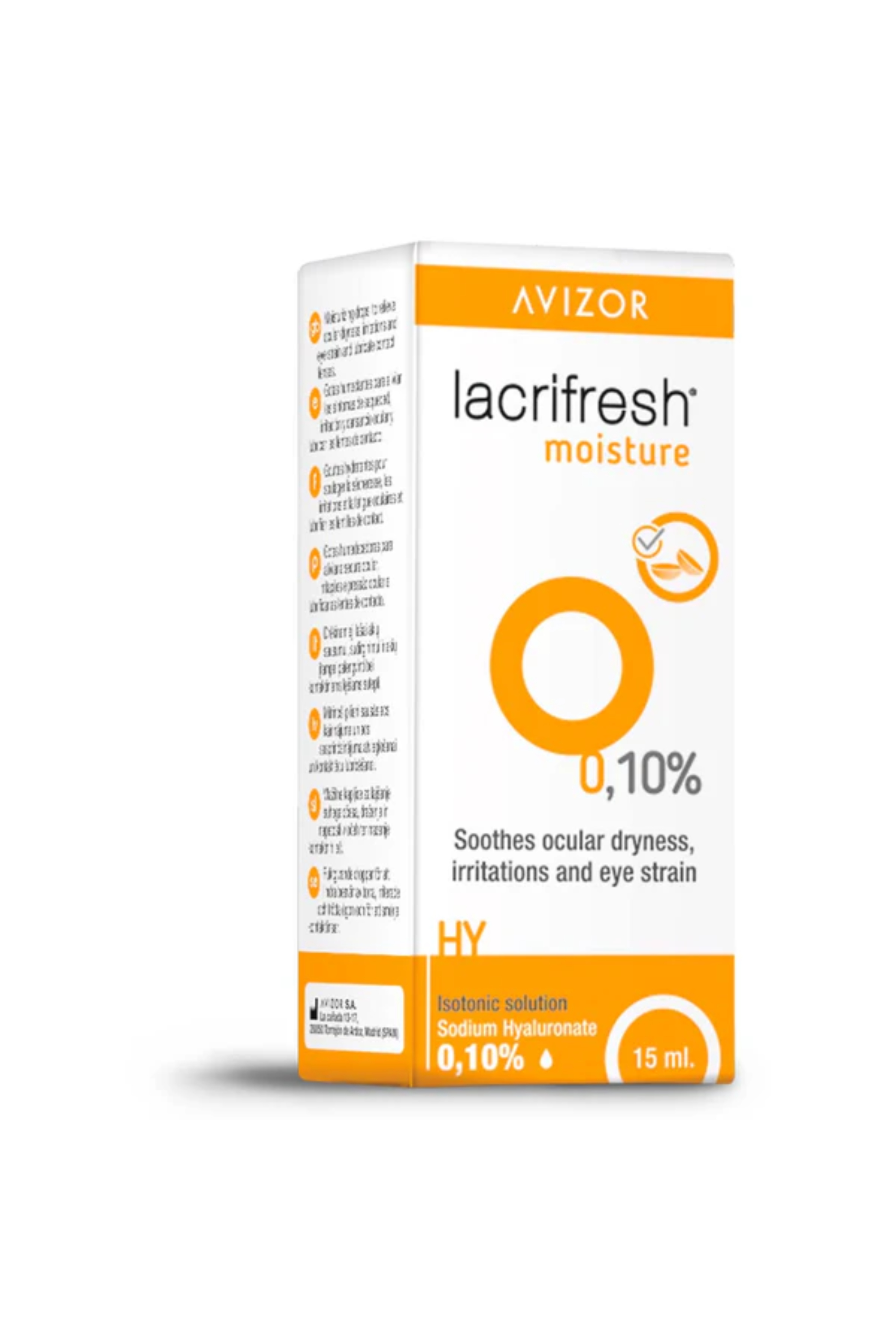 AVIZOR LACRIFRESH MOISTURE DROPS 15ML