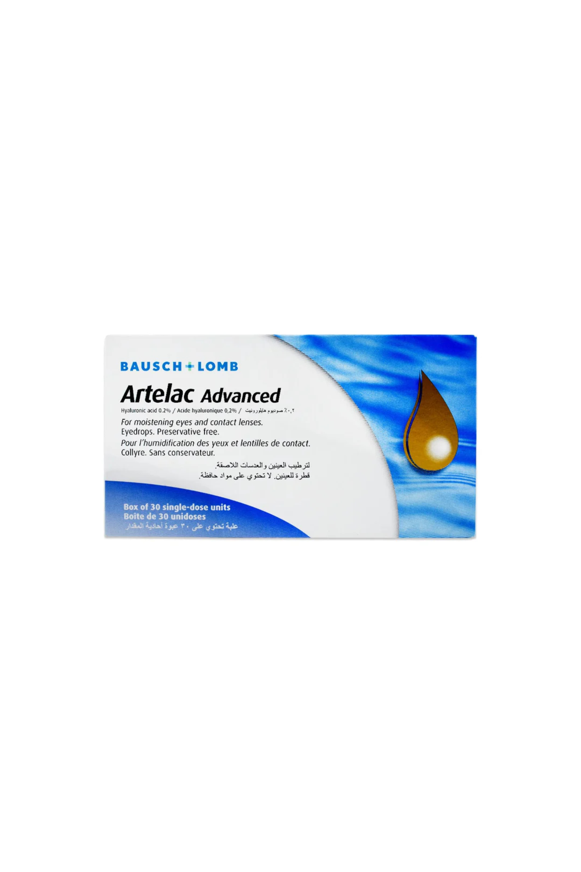 ARTELAC  ADVANCED EYE DROPS 30 S
