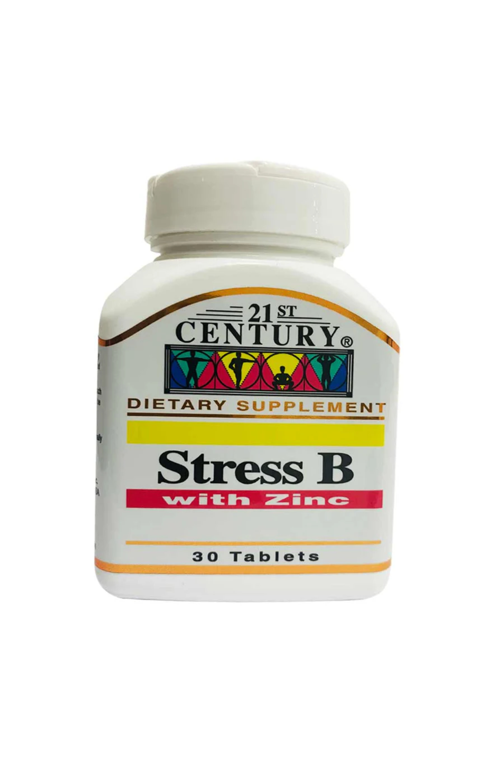 21ST CENTURY STRESS B W/ ZINC X 30'S