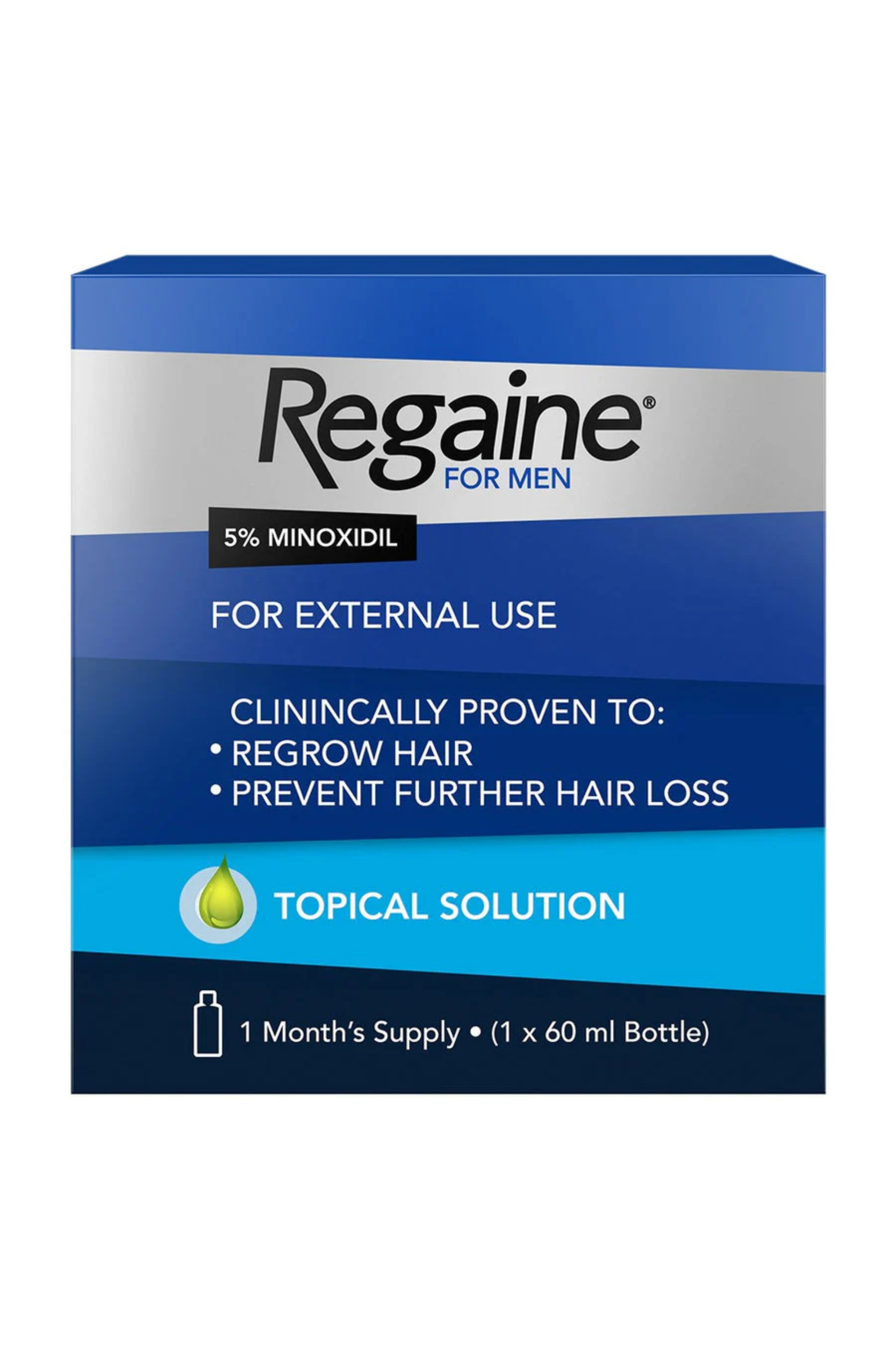 REGAINE 5% TOPICAL SOLUTION 60ML