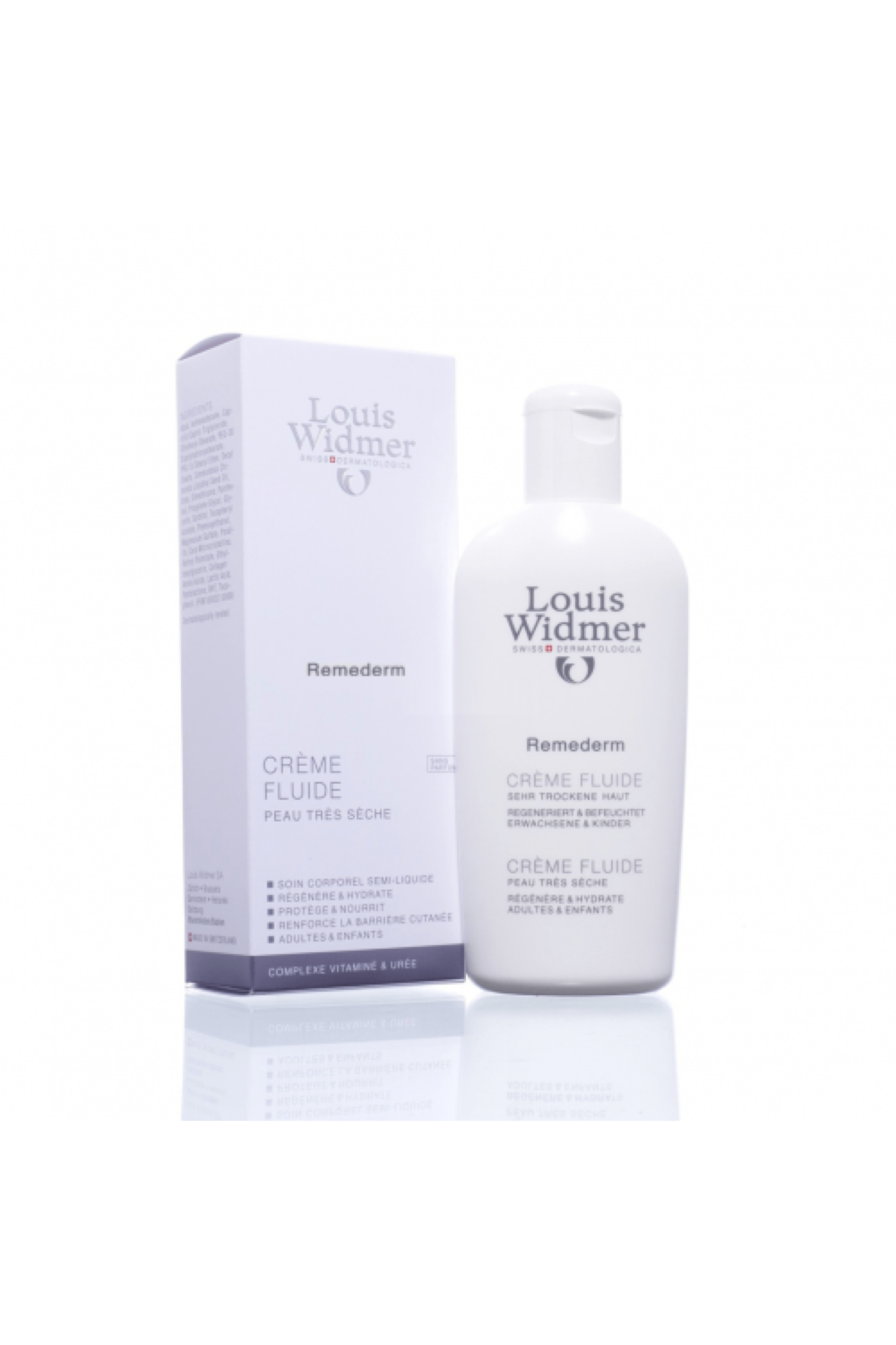 LOUIS WIDMER REMEDERM FLUID BODY CREAM 200ML