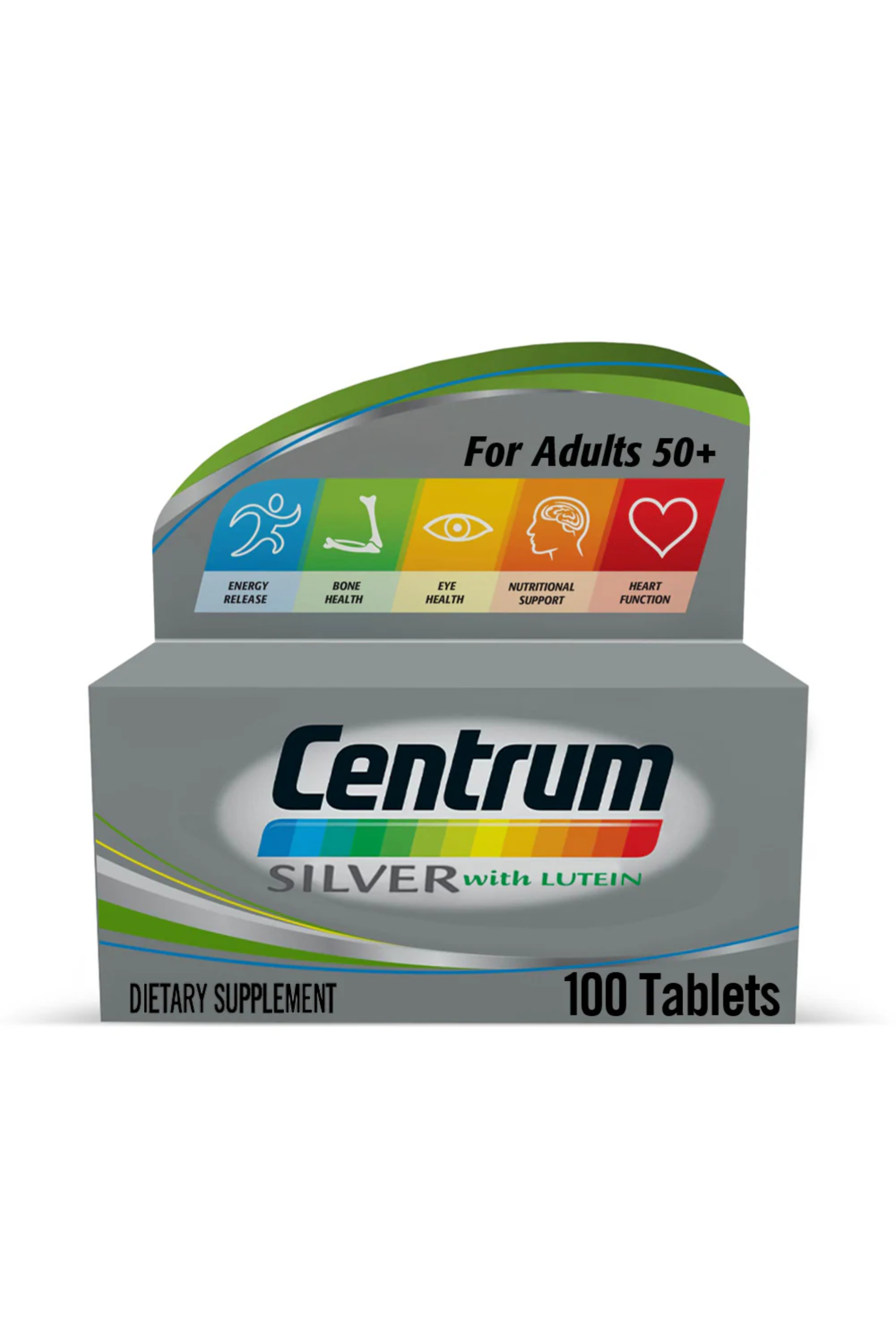 Centrum Silver With Lutein Tablet 100 Tab