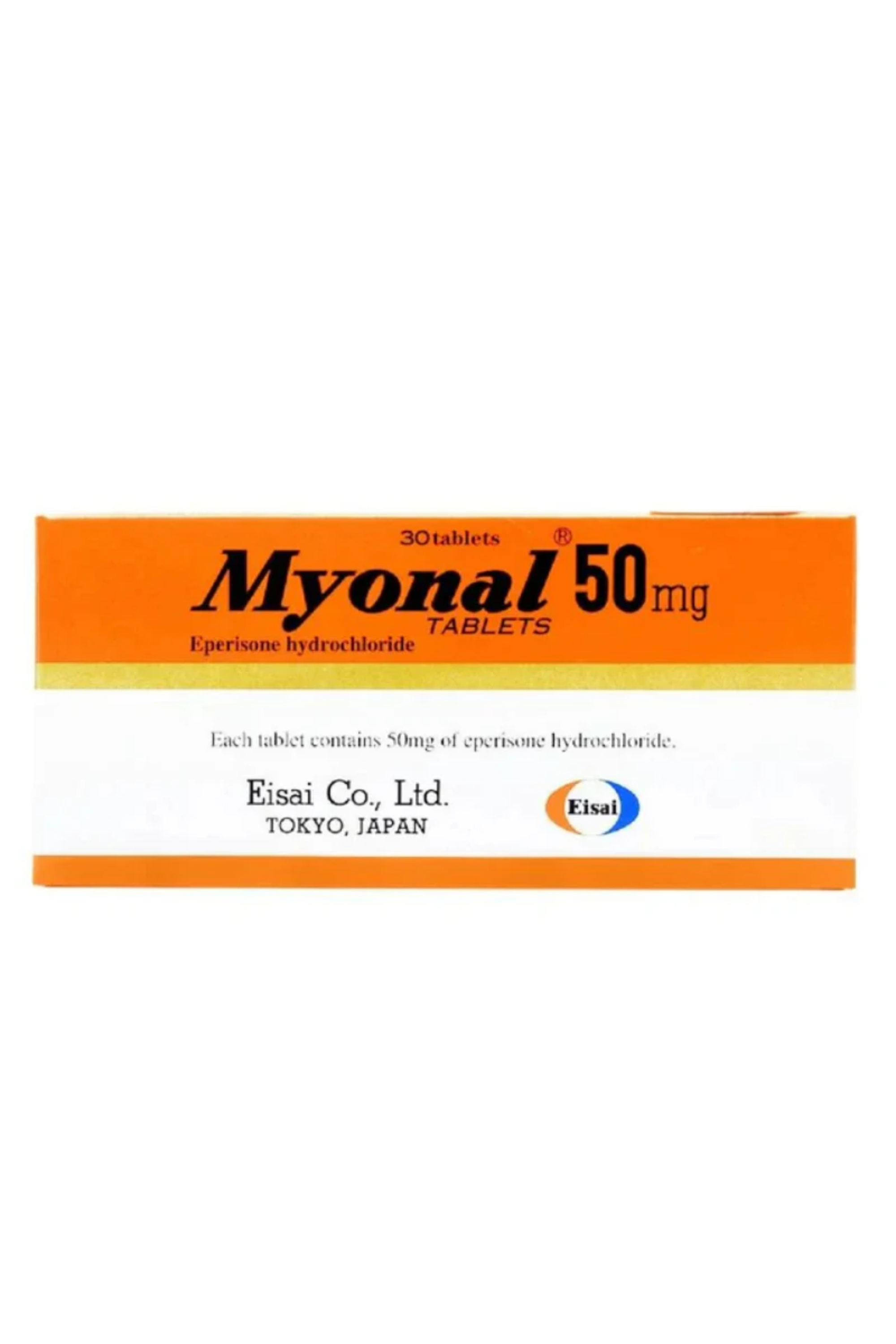 MYONAL 50MG TABLET 30'S