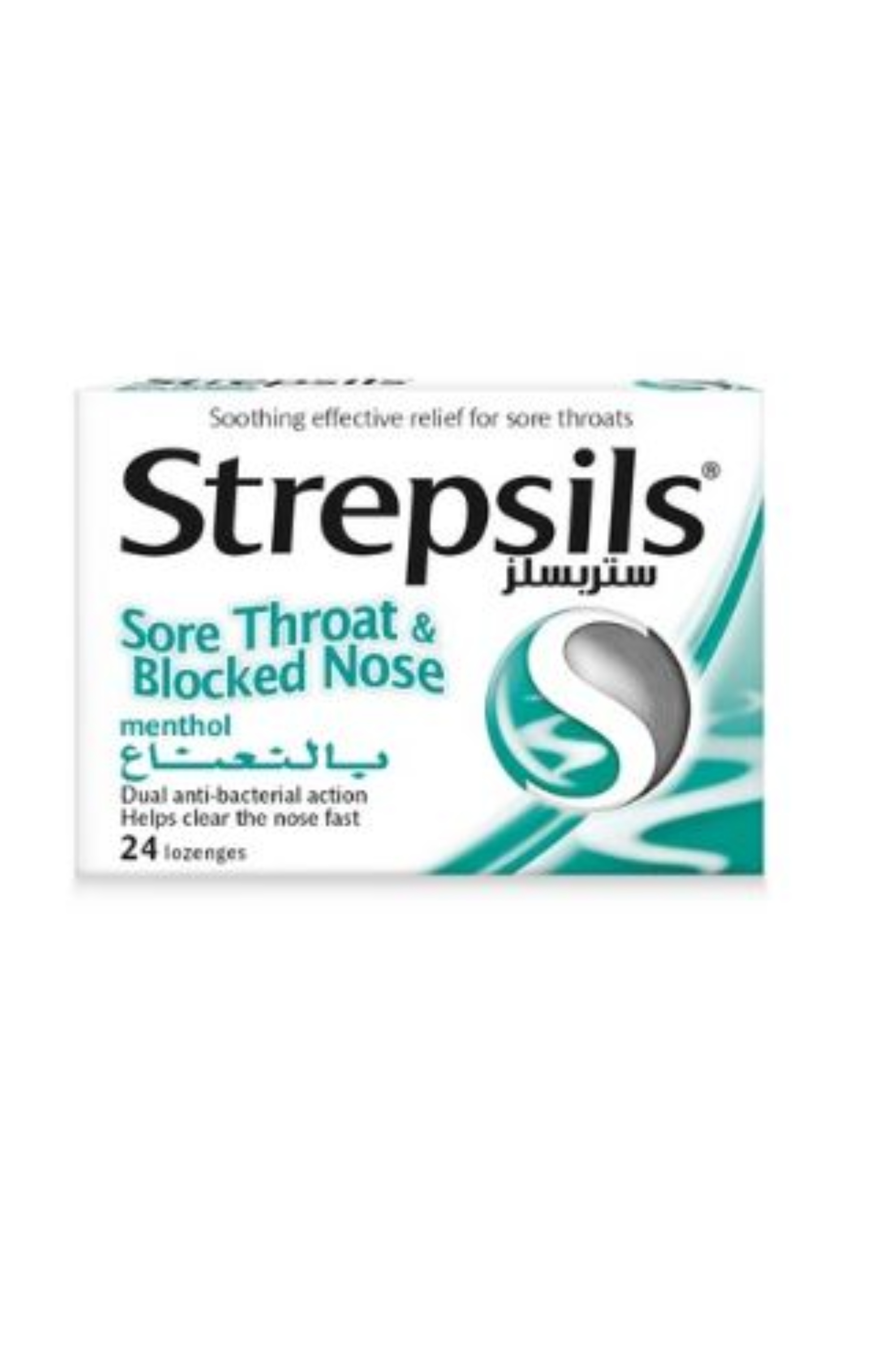 STREPSILS MENTHOL 24'S LOZENGES