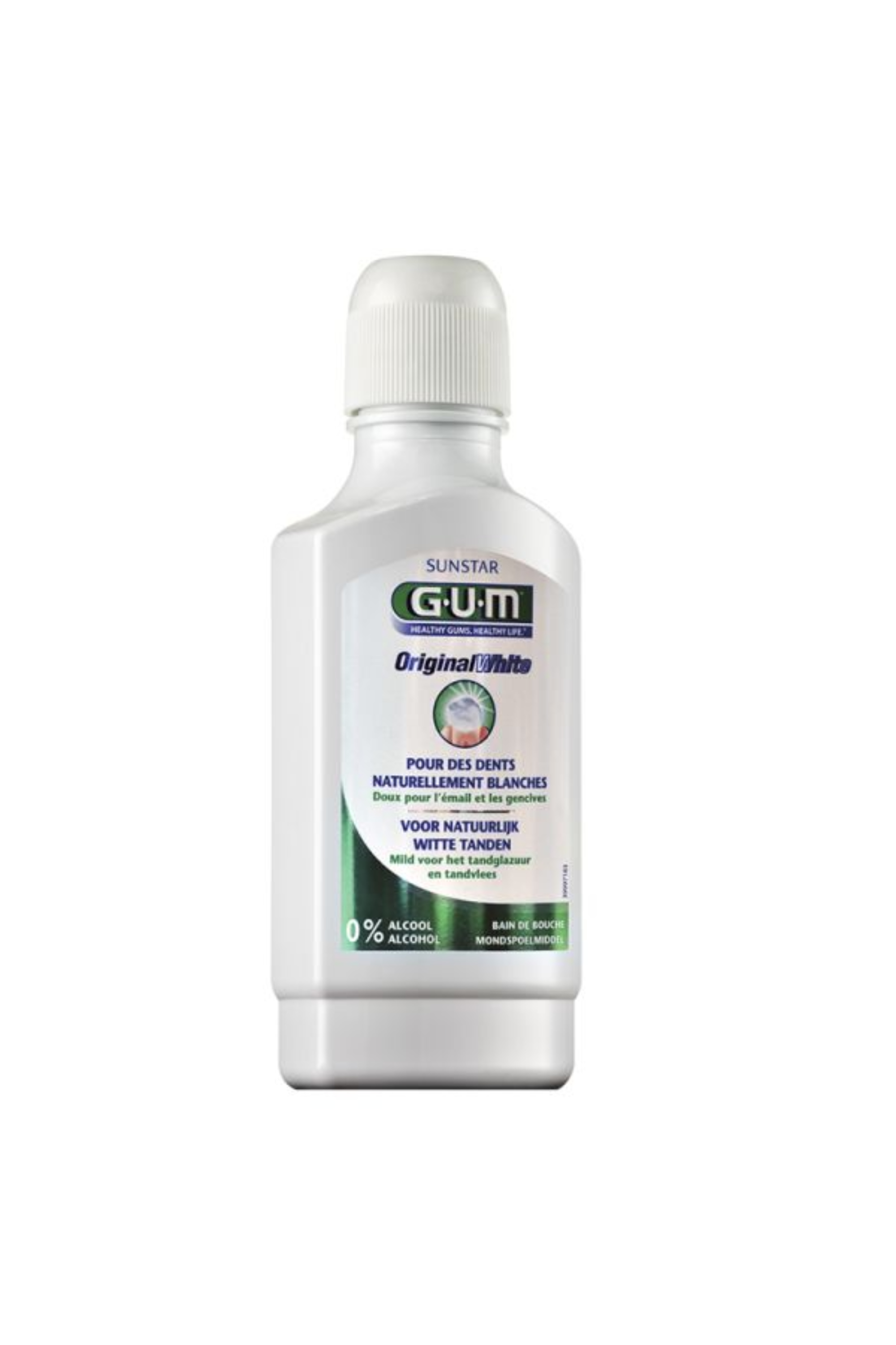 GUM ORIGINAL WHITE MOUTHRINSE 300ML 1747