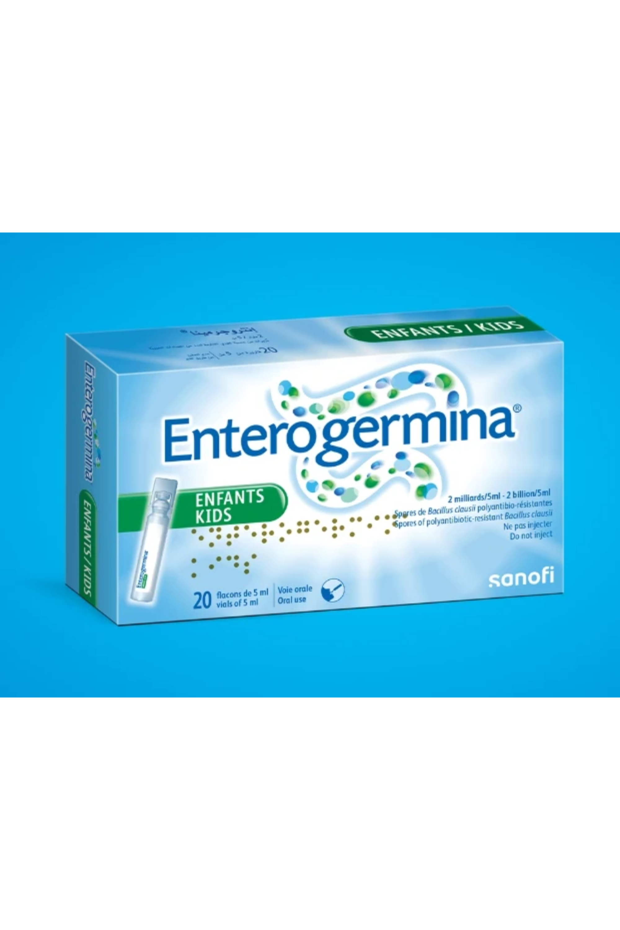 ENTEROGERMINA VIALS 20'S