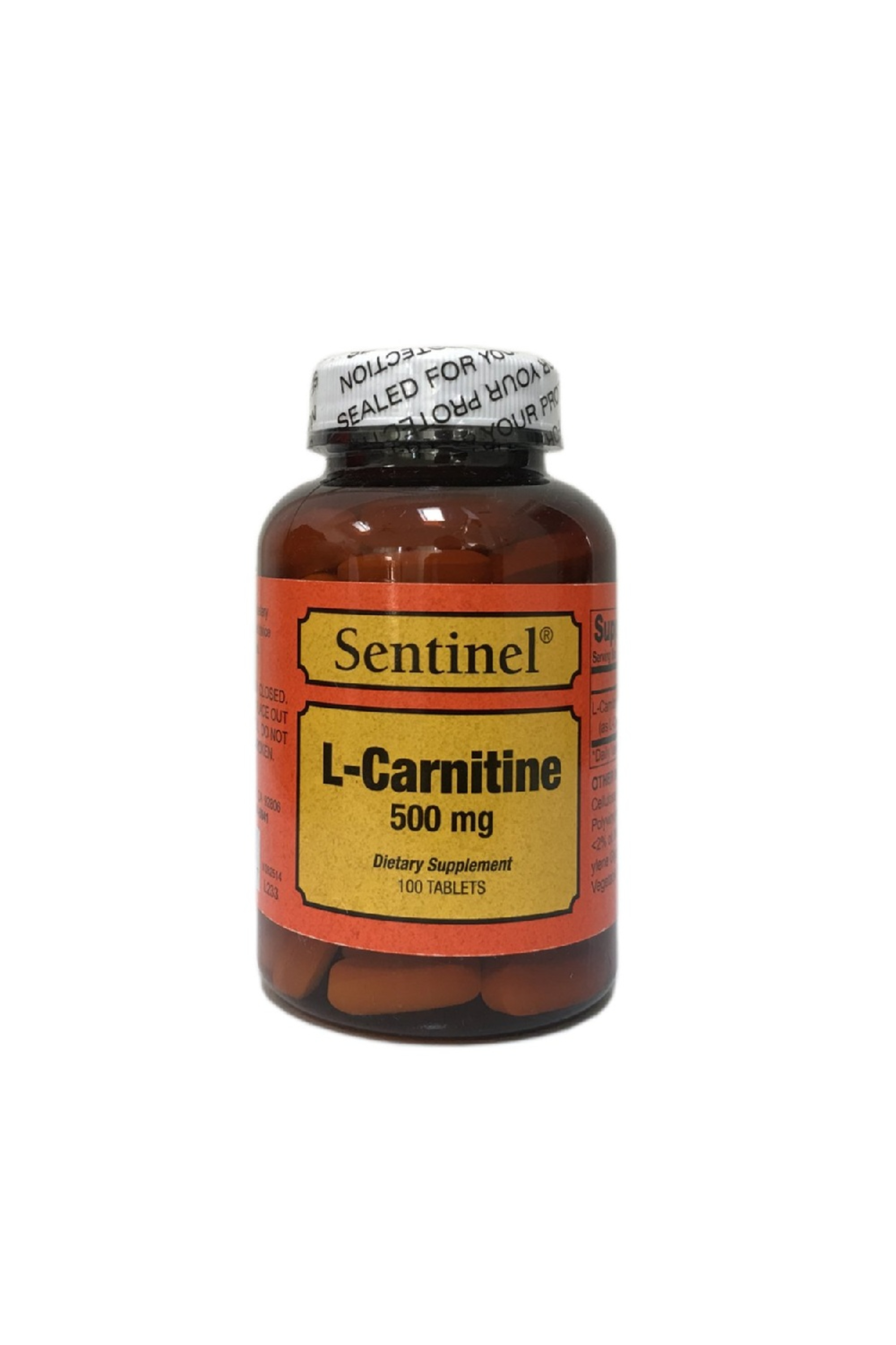 SENTINEL L-CARNITINE 500MG 100'S