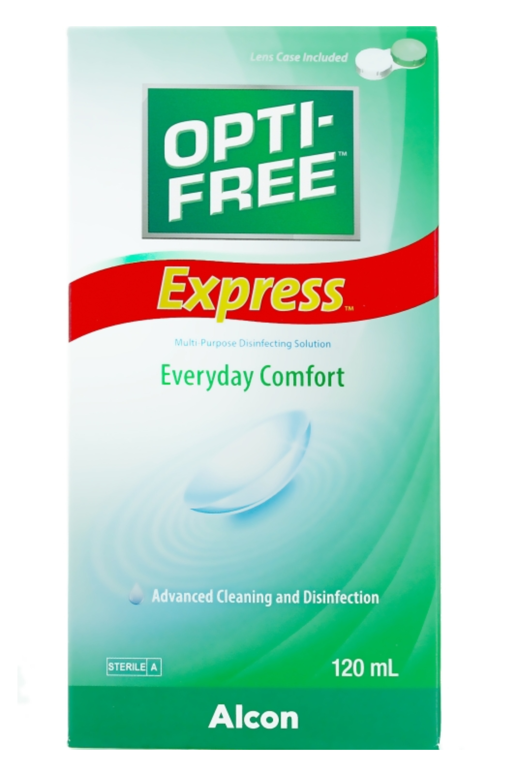 OPTI FREE EXPRESS SOLUTION 120ML