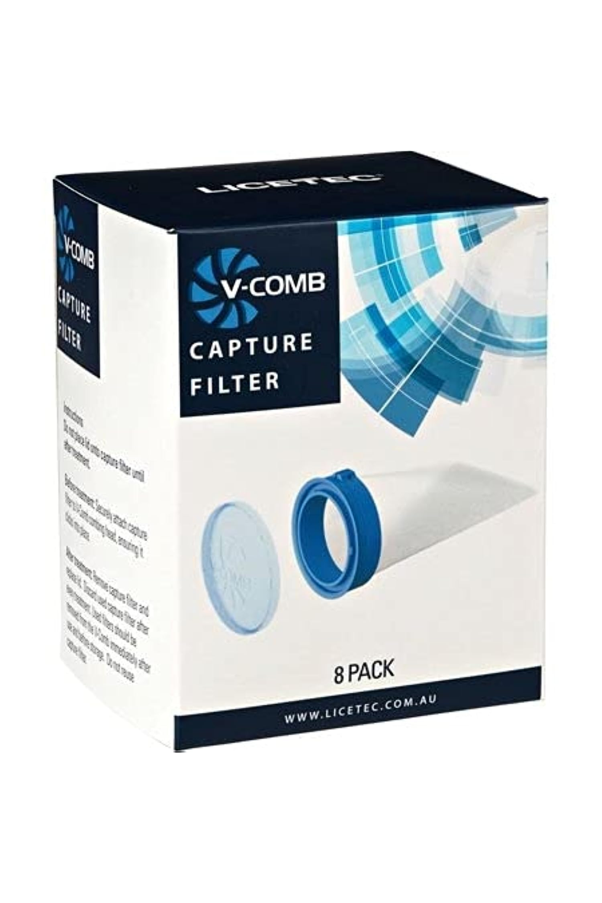LICETEC V. COMB FILTERS 8/PKT (1600002)