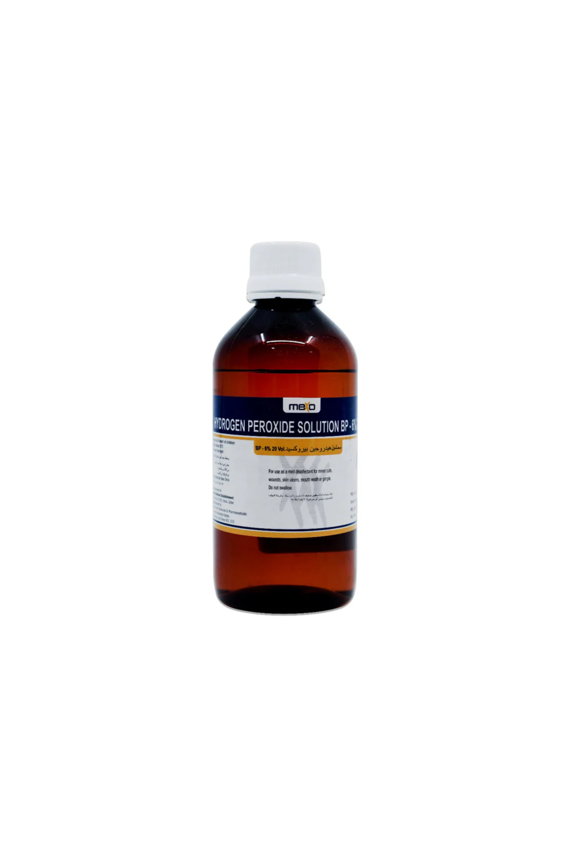 MEXO IMPEX HYDROGEN PEROXIDE [6%] 500ML (122270)