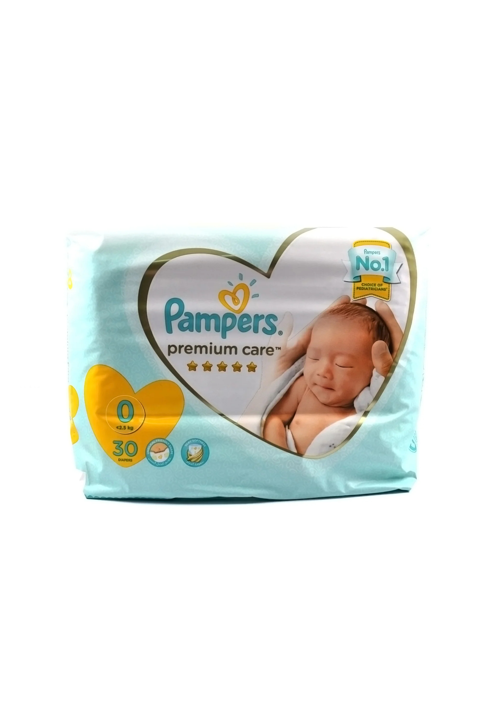 PAMPERS PREMIUM CARE S0 4X30'S (PCP)