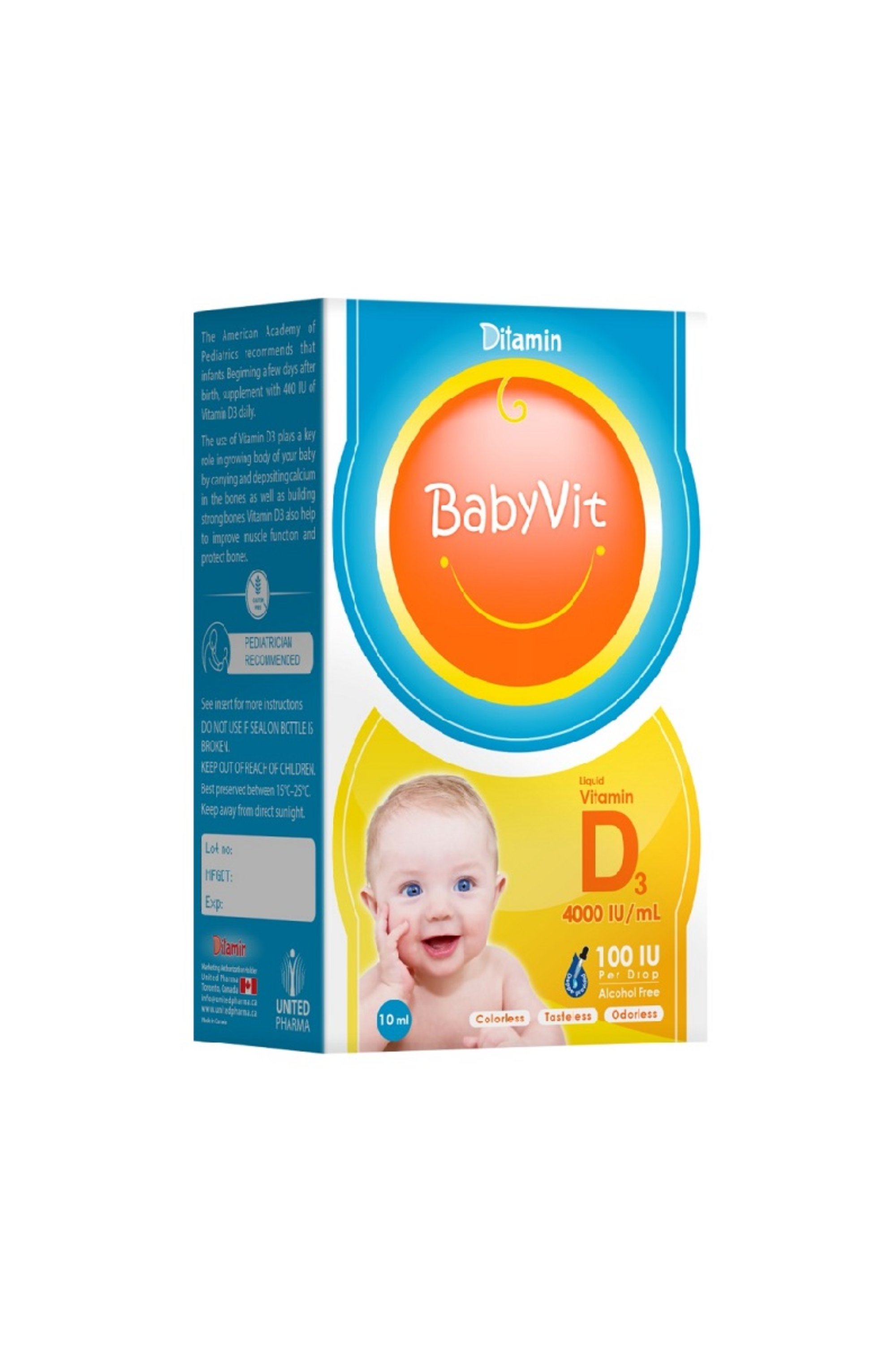 DITAMIN BABYVIT D100 IU PER DROP 10ML