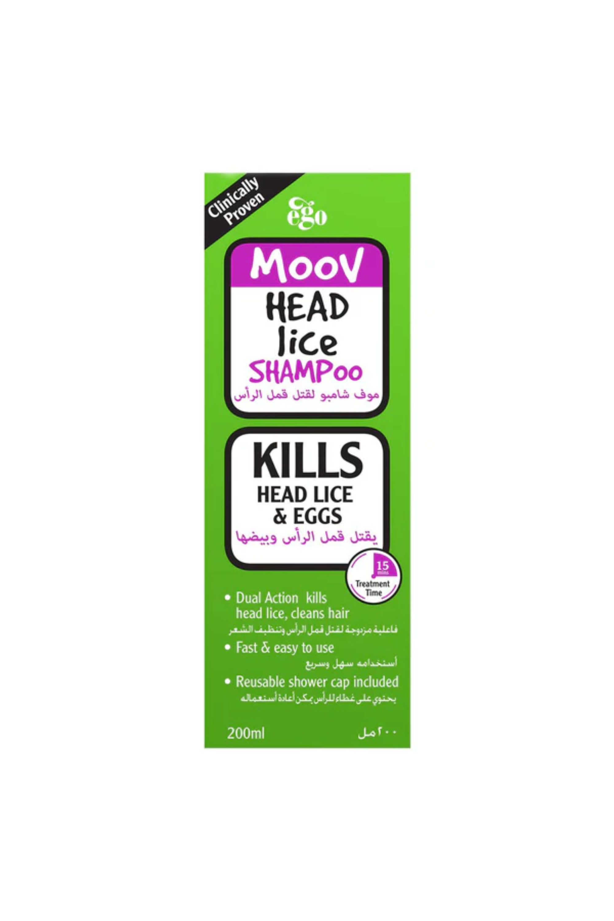MOOV HEAD LICE SHAMPOO 200ML