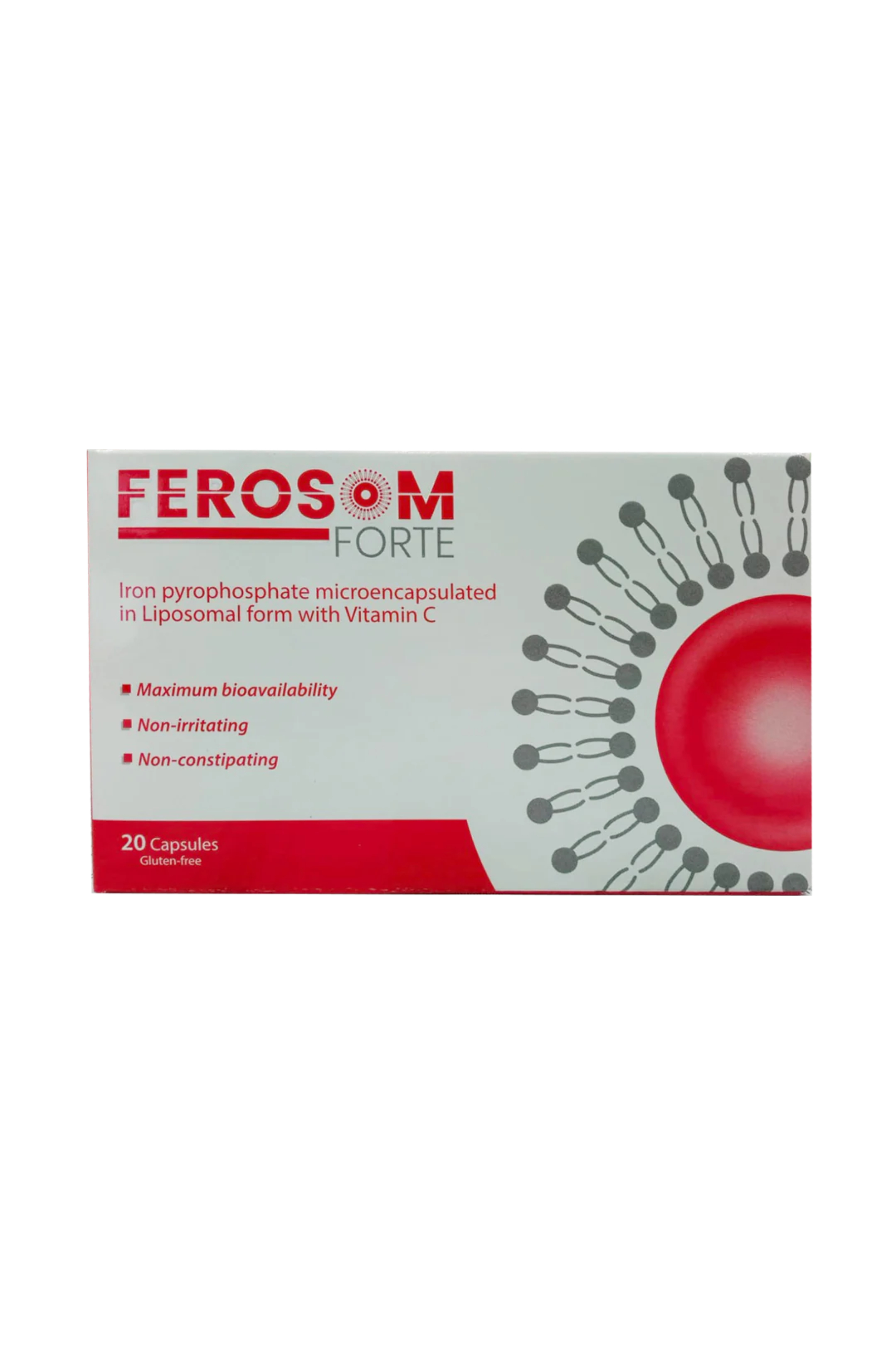 FEROSOM FORTE CAPSULES 20'S