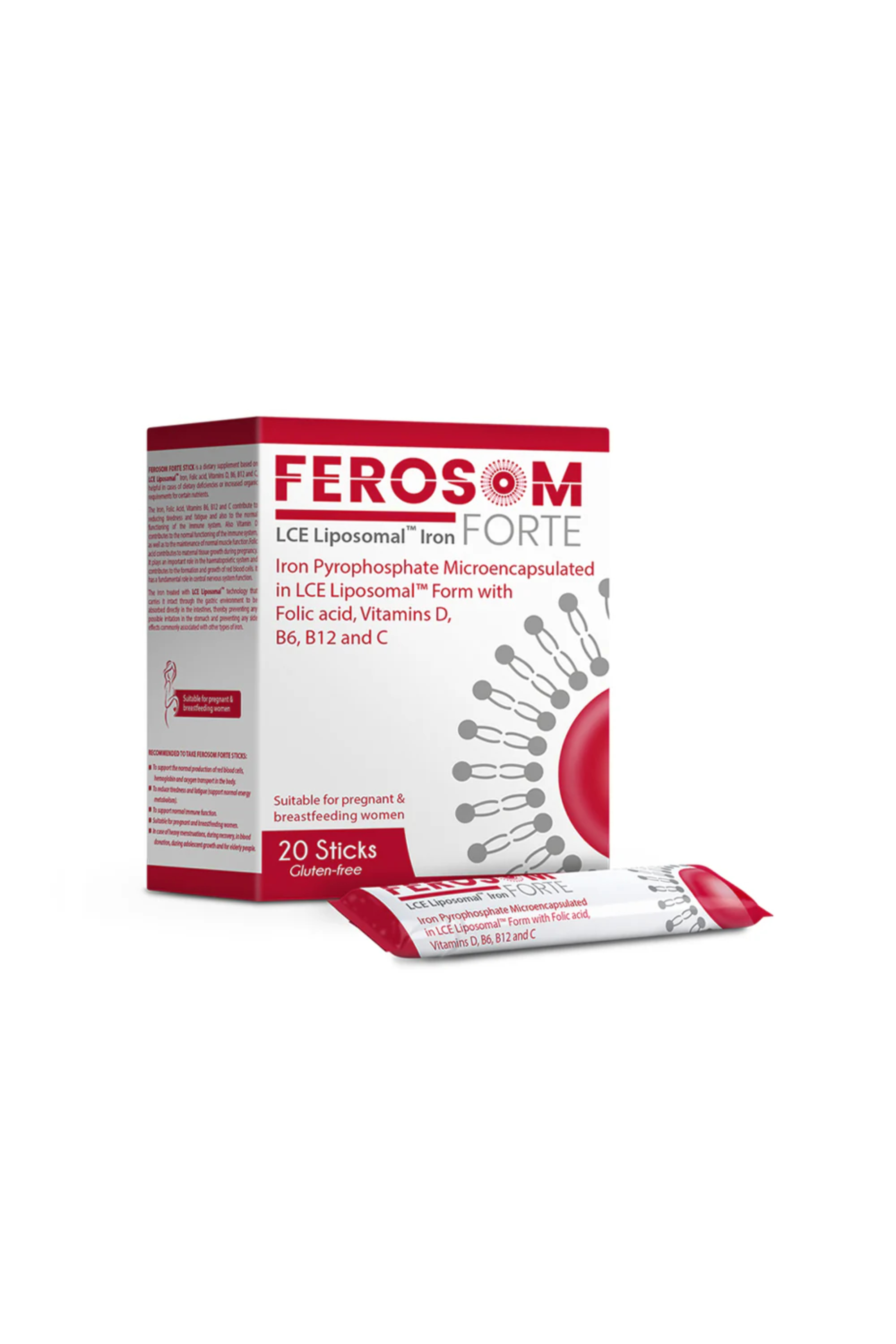 FEROSOM FORTE STICKS 20'S