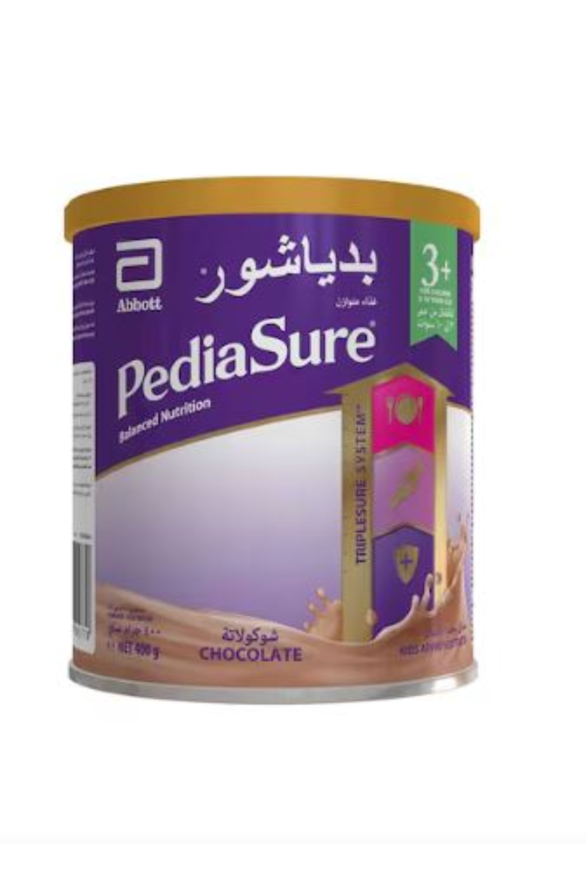 PEDIASURE 3 + CHO 400GM