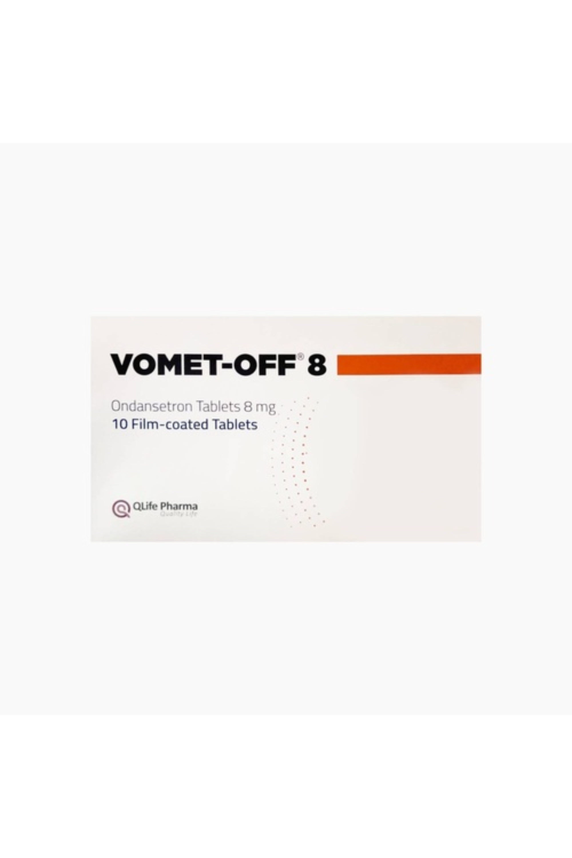 VOMET OFF 8MG TAB 10'S