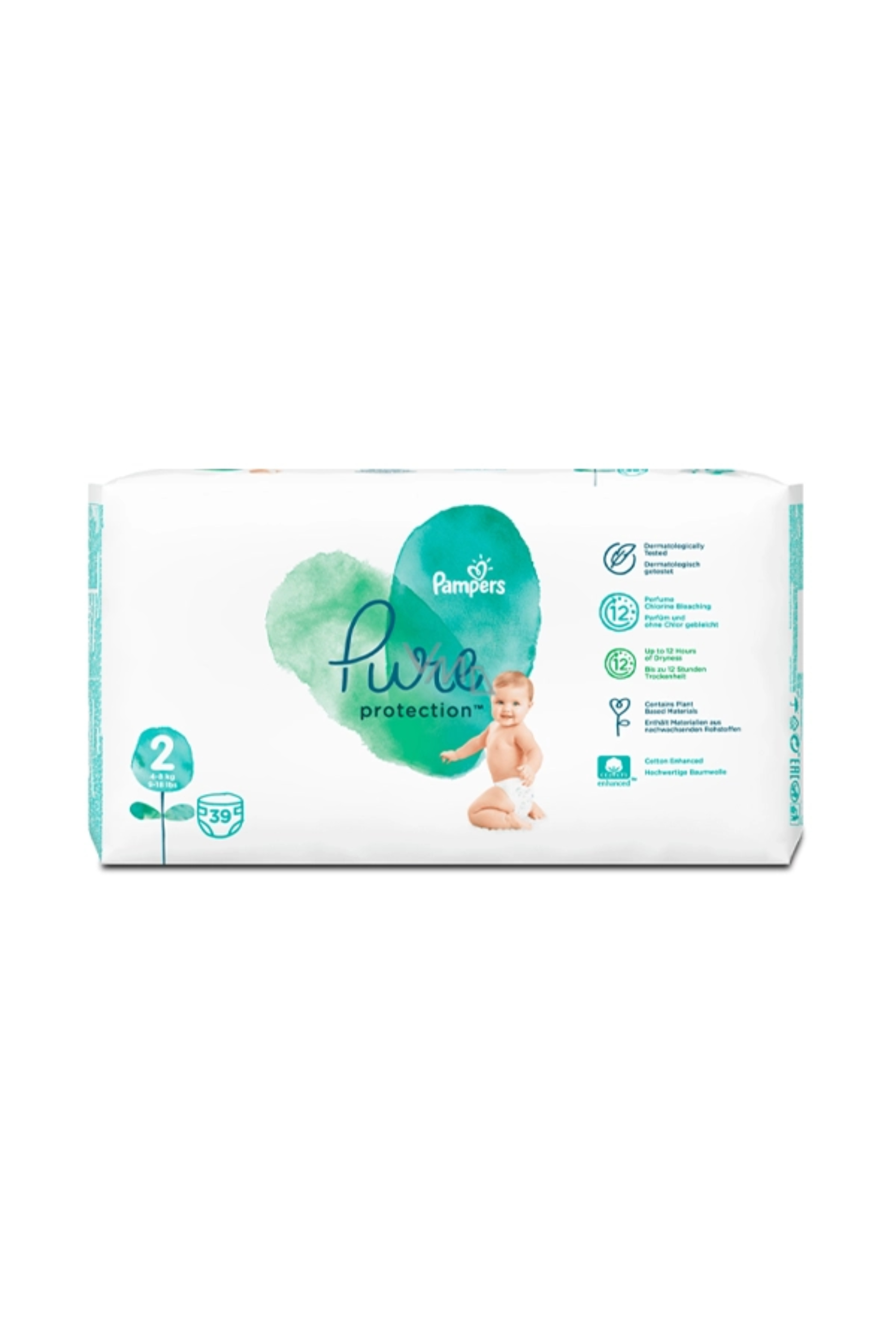 PAMPERS PURE S2  39 VP (PCP)