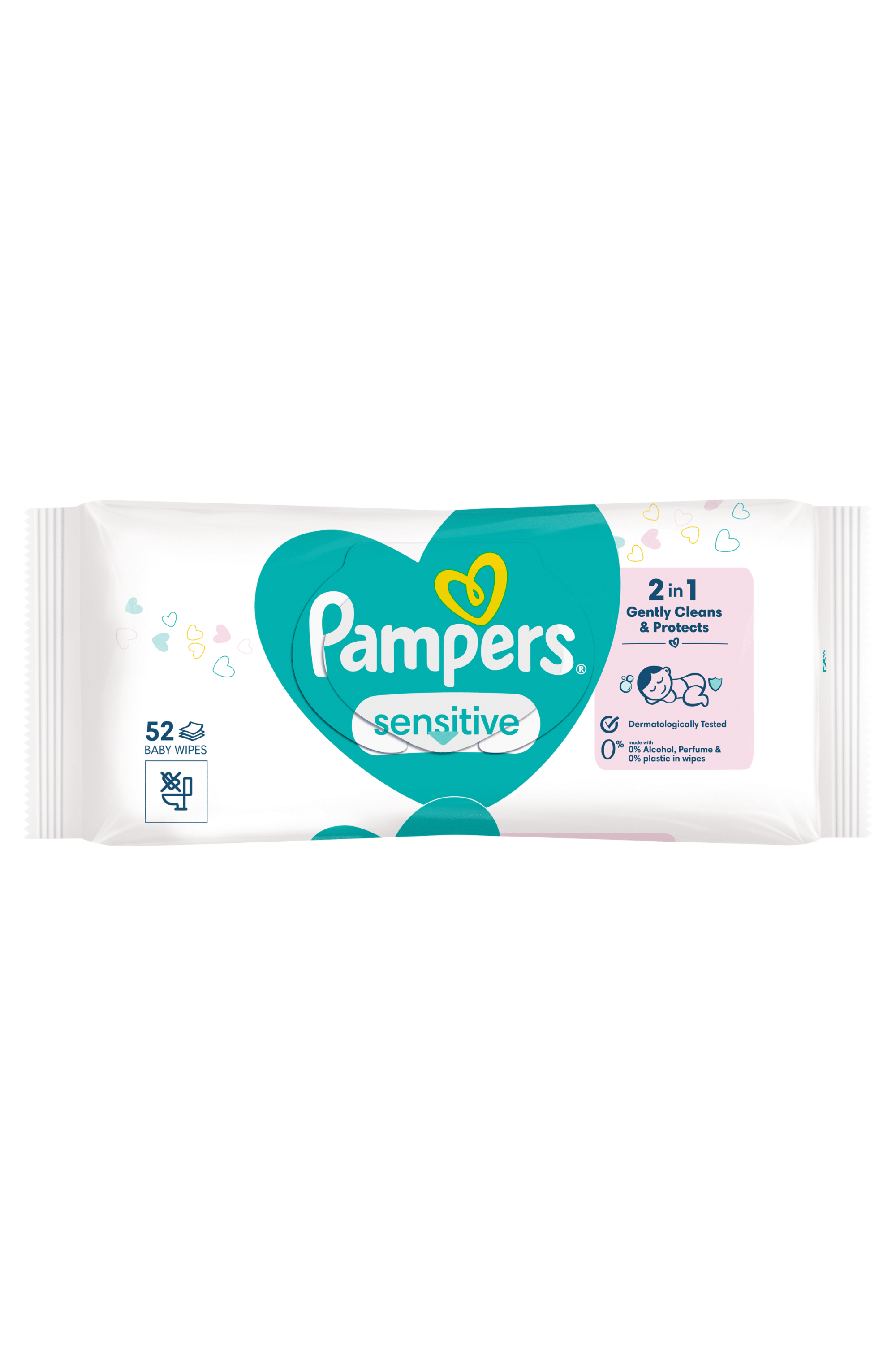 PAMPERS BABY SENSITIVE WIPES 2+1