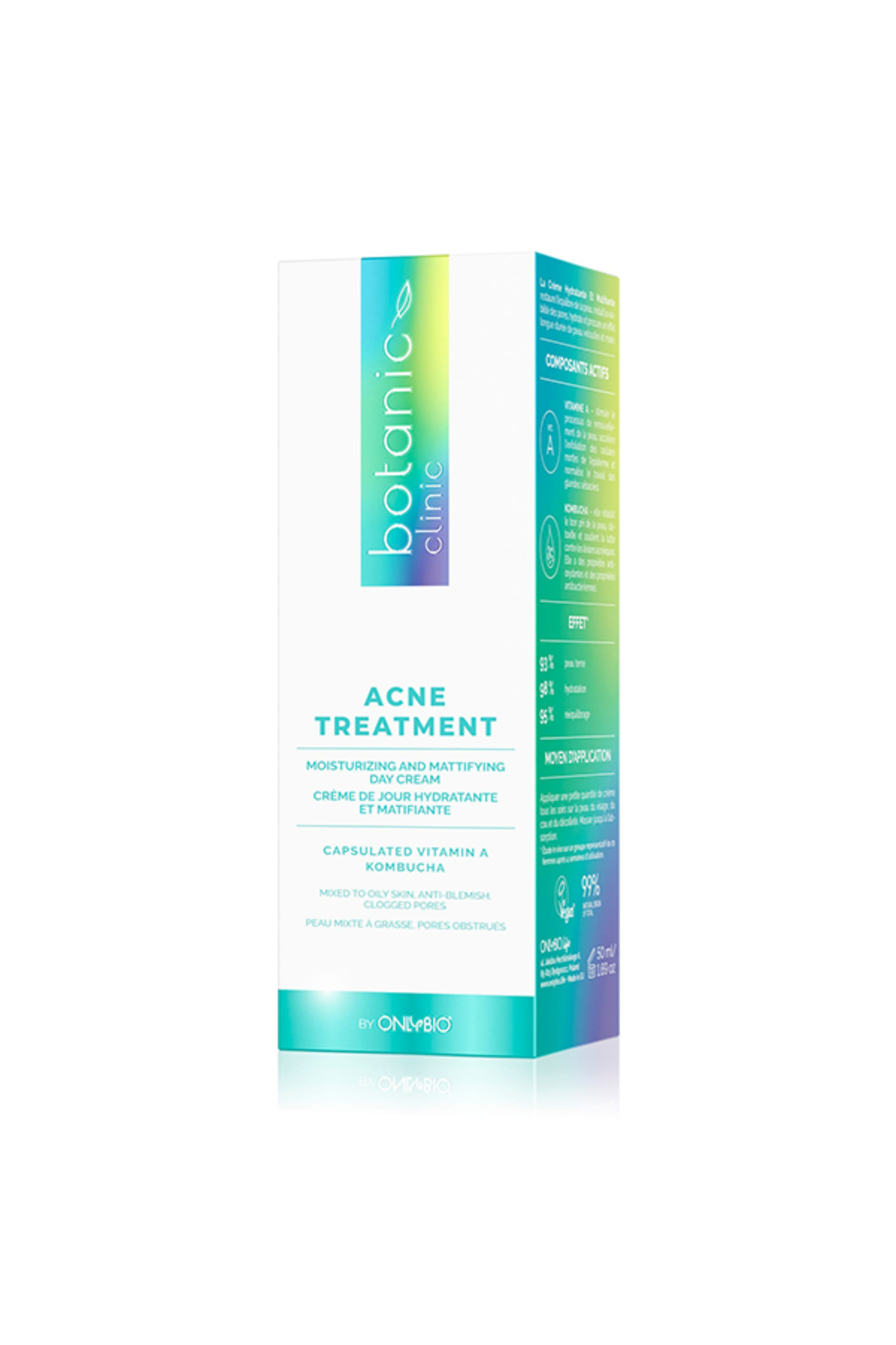 BOTANIC ACNE TREATMENT MOISTURIZING DAY CREAM 50ML
