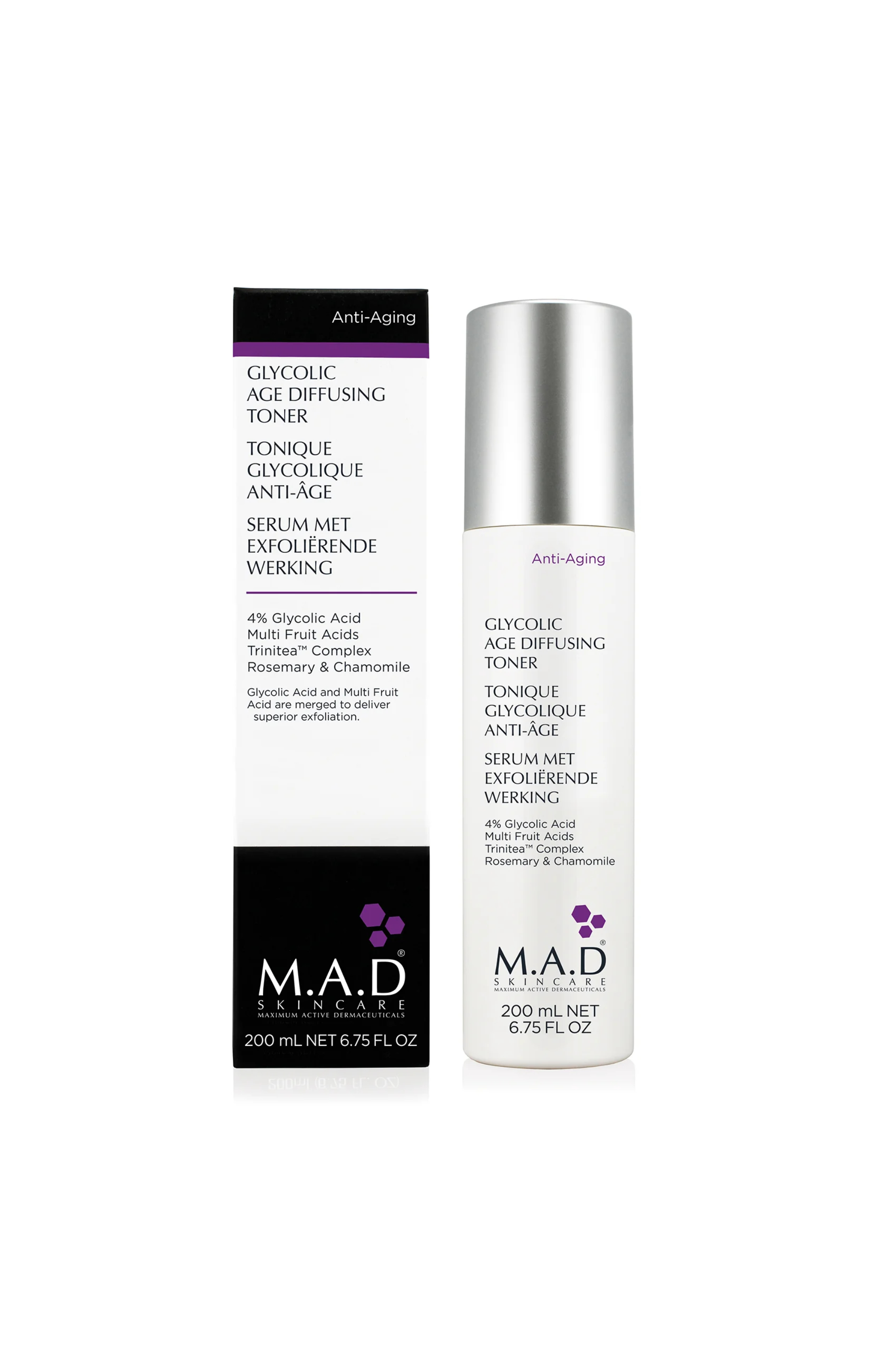MAD YOUTH TRANSFORMATION GLYCOLIC BODY LOTION 7% 200ML
